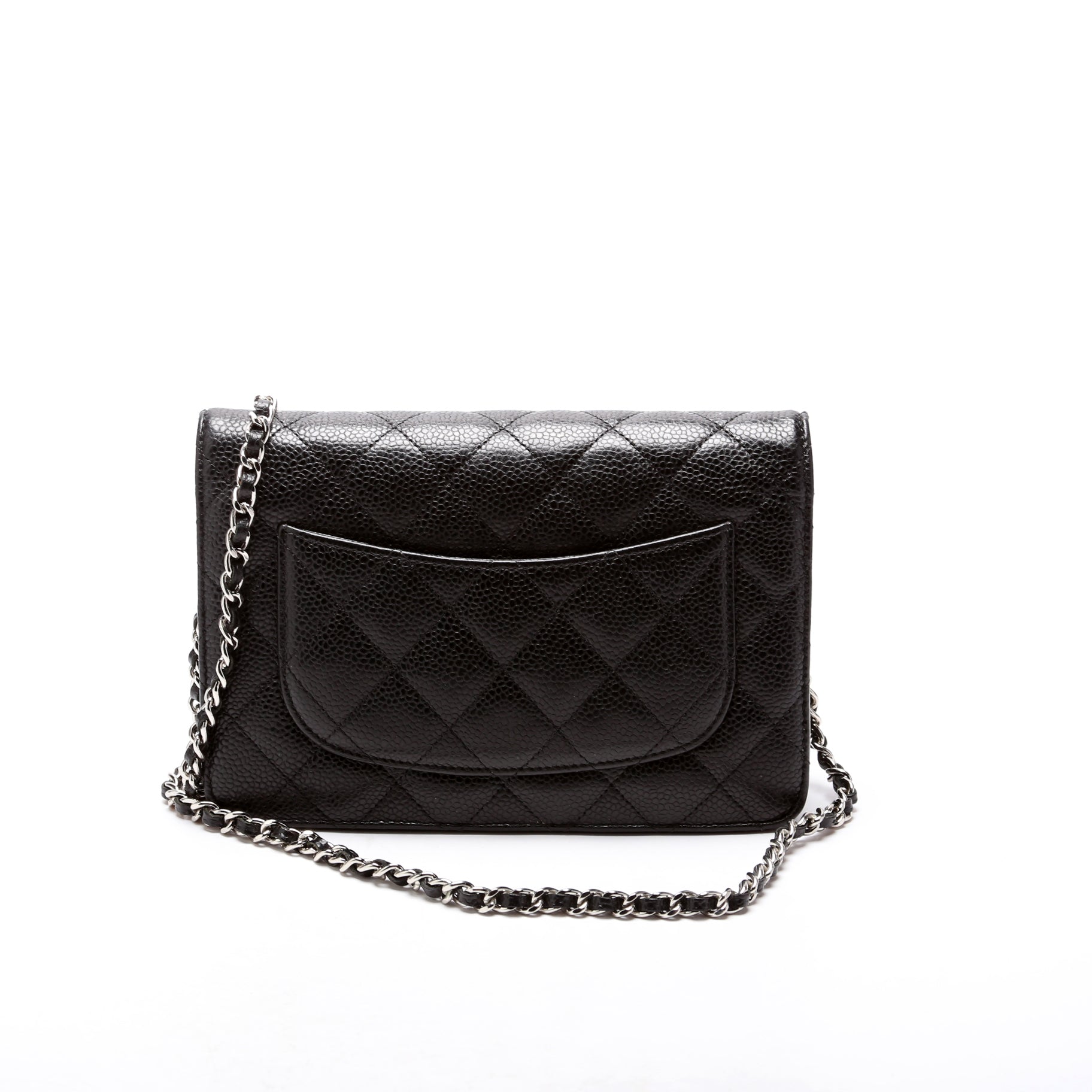 WOC Classic Quilted Caviar Black