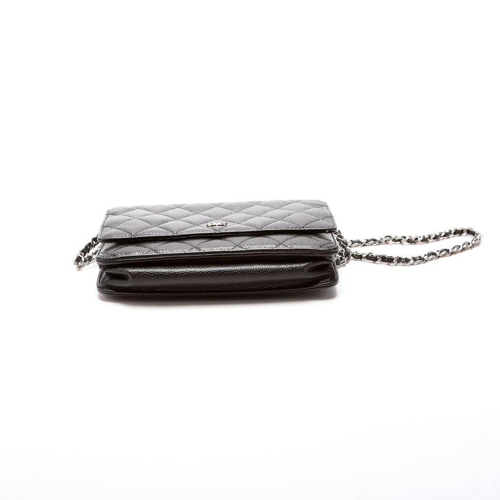 WOC Classic Quilted Caviar Black