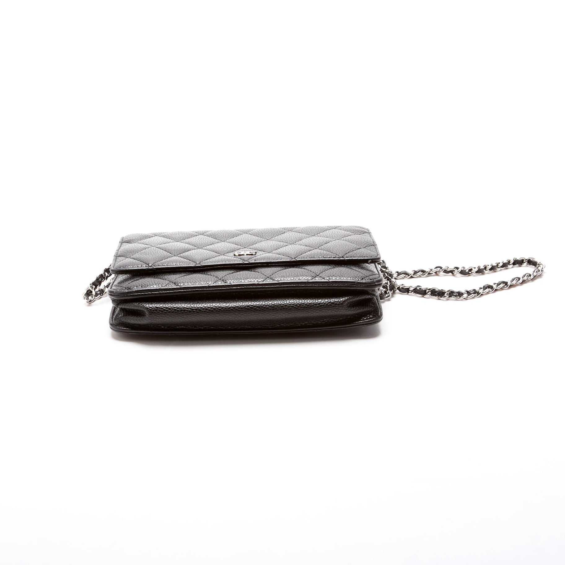 WOC Classic Quilted Caviar Black