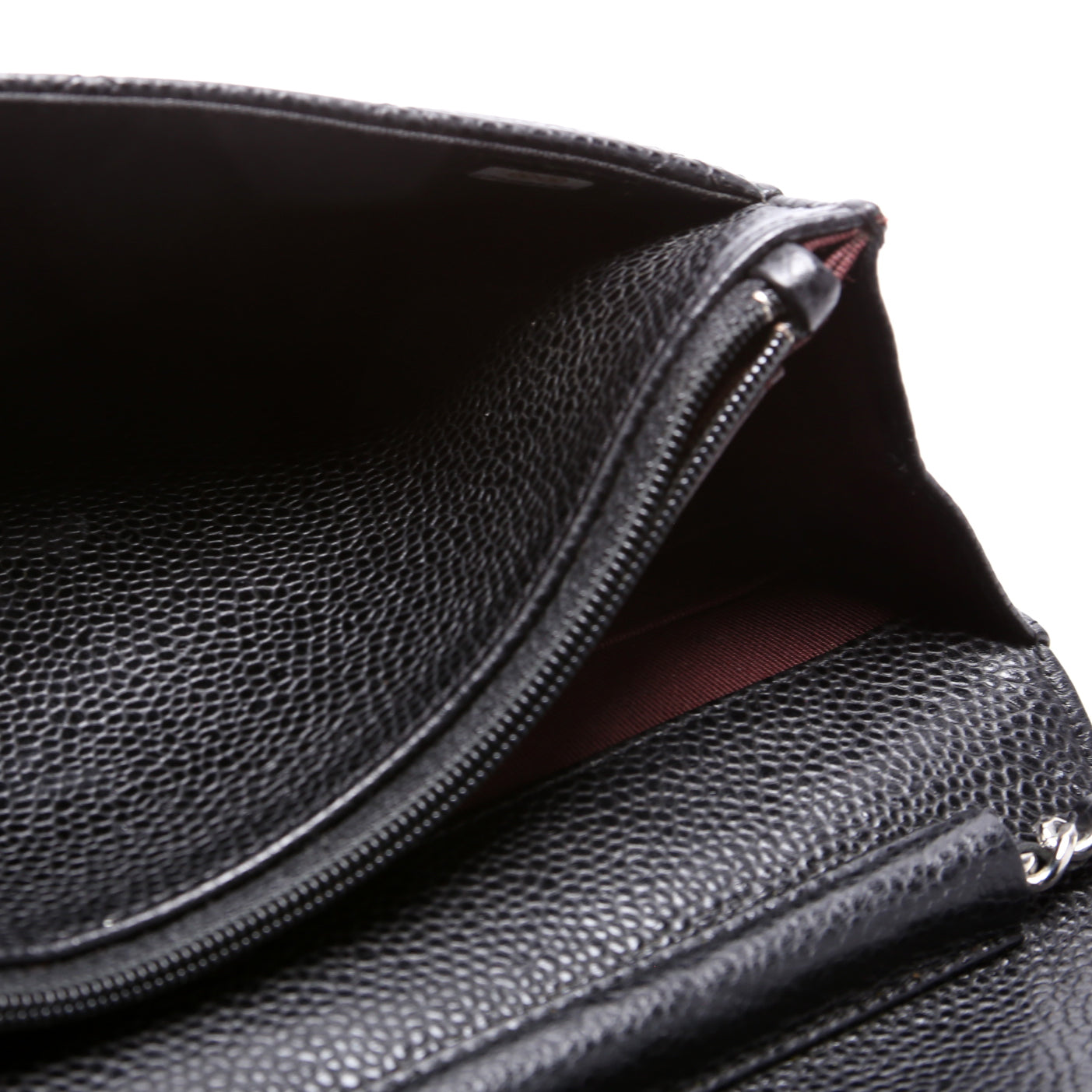 WOC Classic Quilted Caviar Black