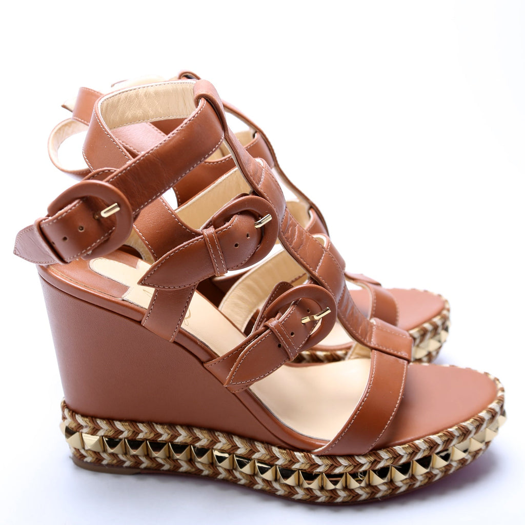 Rockinbuckle 009 100MM Wedges Size 40 Brown