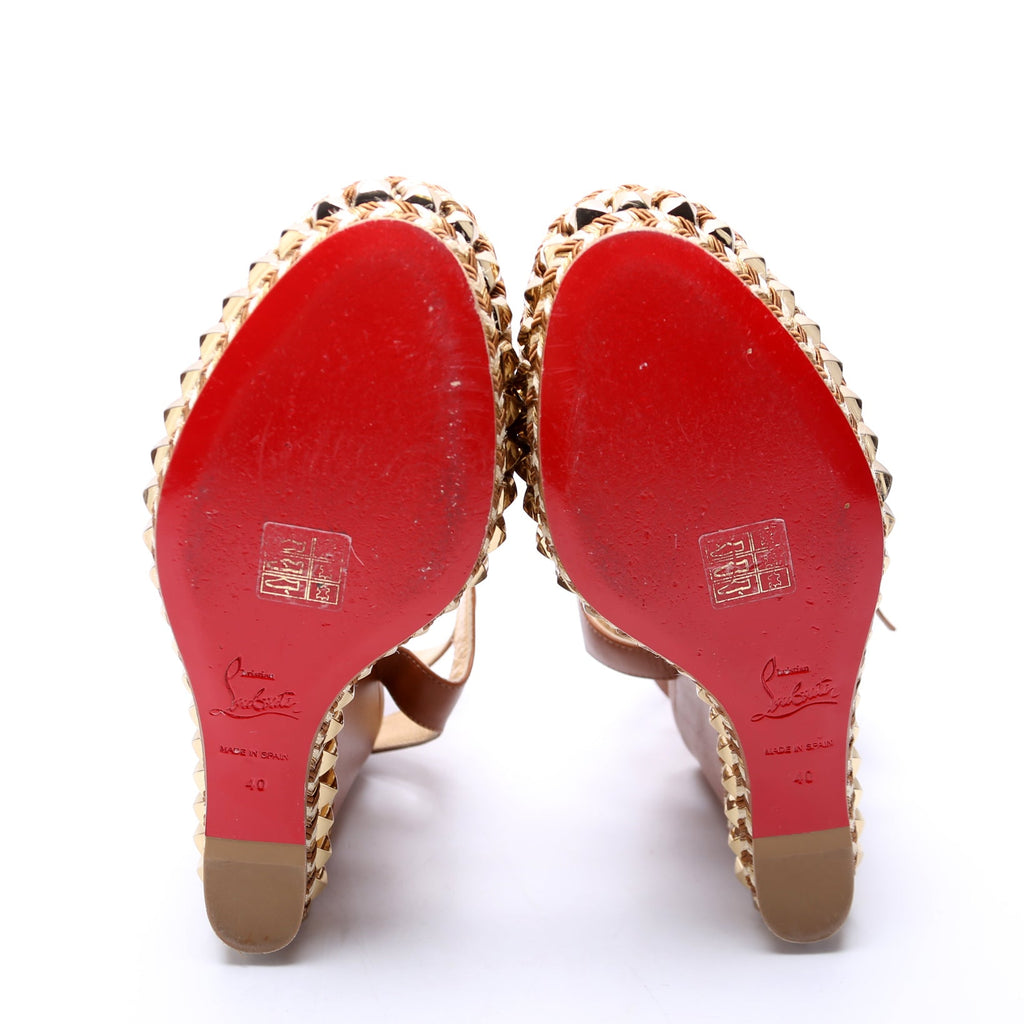 Rockinbuckle 009 100MM Wedges Size 40 Brown