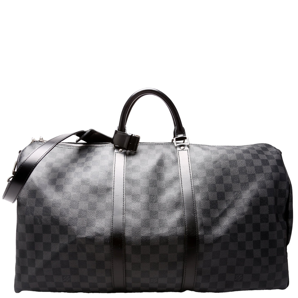 Keepall 55 Graphite with Strap