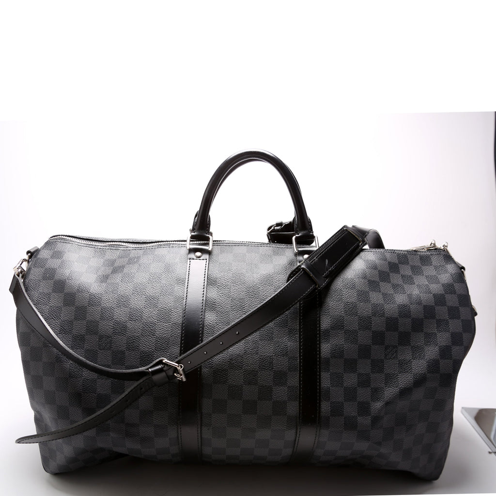 Keepall 55 Graphite with Strap