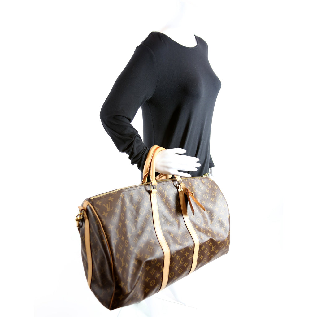 Keepall 55 Monogram with Strap 2021+