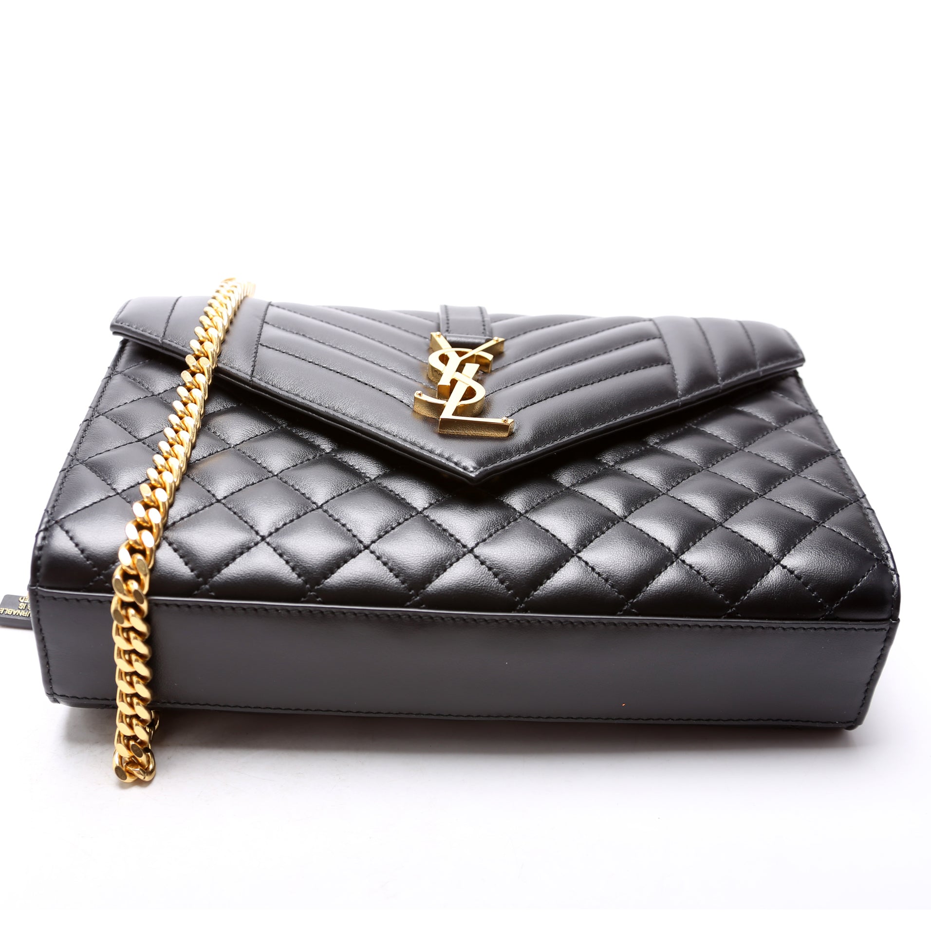 Envelope Medium Tri-Quilt Black