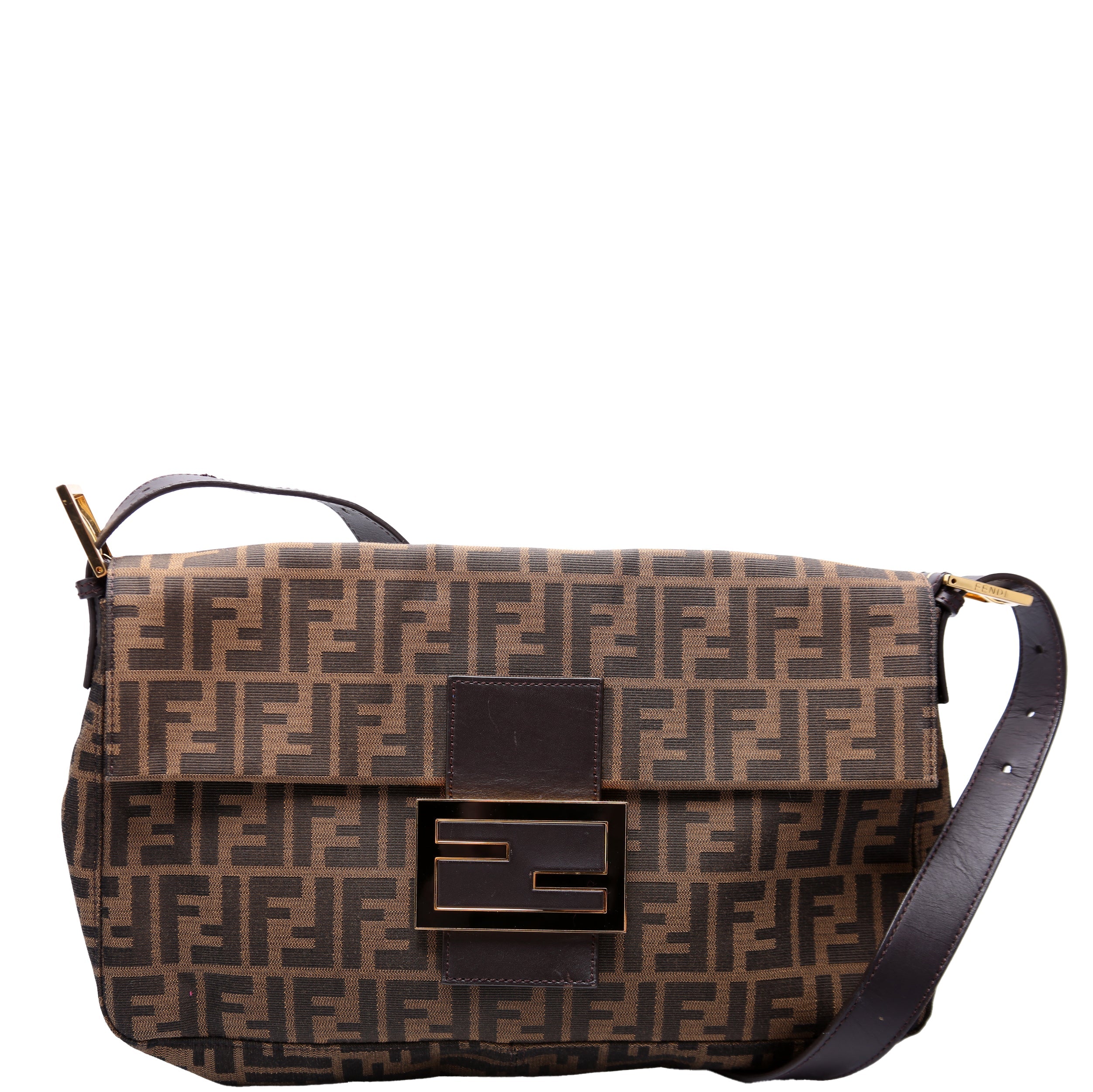 Zucca Vitelo Messenger Baguette Brown