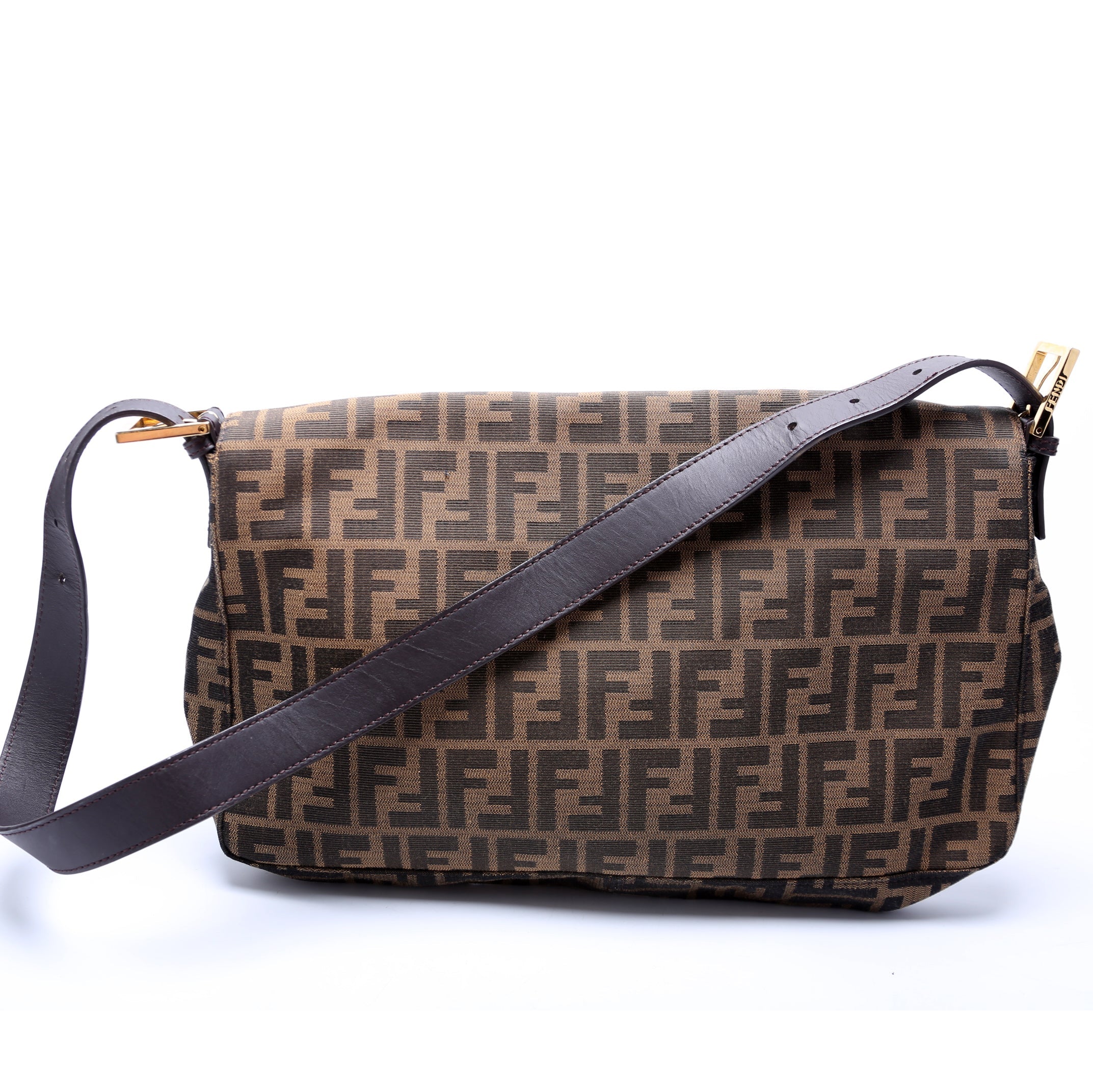 Zucca Vitelo Messenger Baguette Brown
