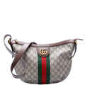 598125 Ophidia GG Supreme Small Shoulder Bag Brown