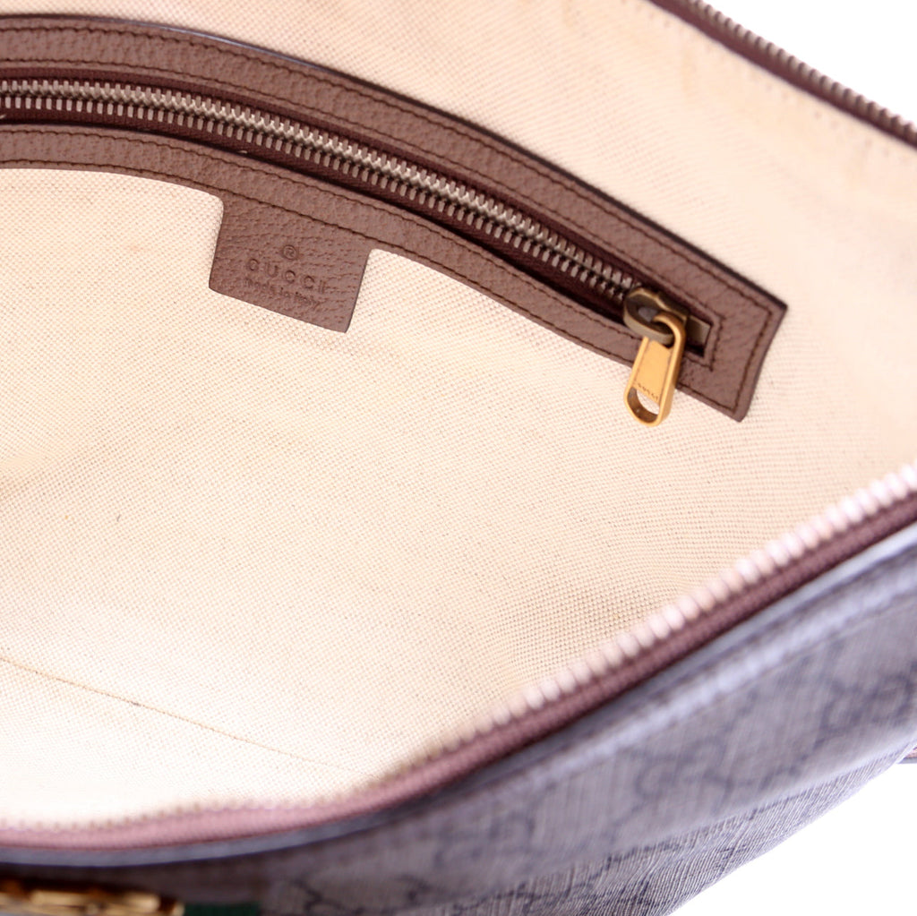 598125 Ophidia GG Supreme Small Shoulder Bag Brown
