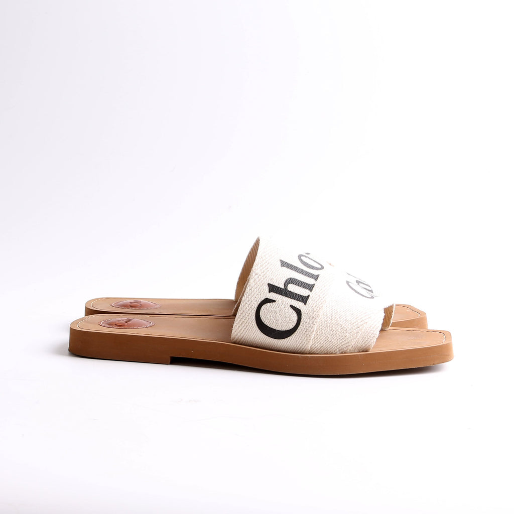 Woody Flat Mules Size 40