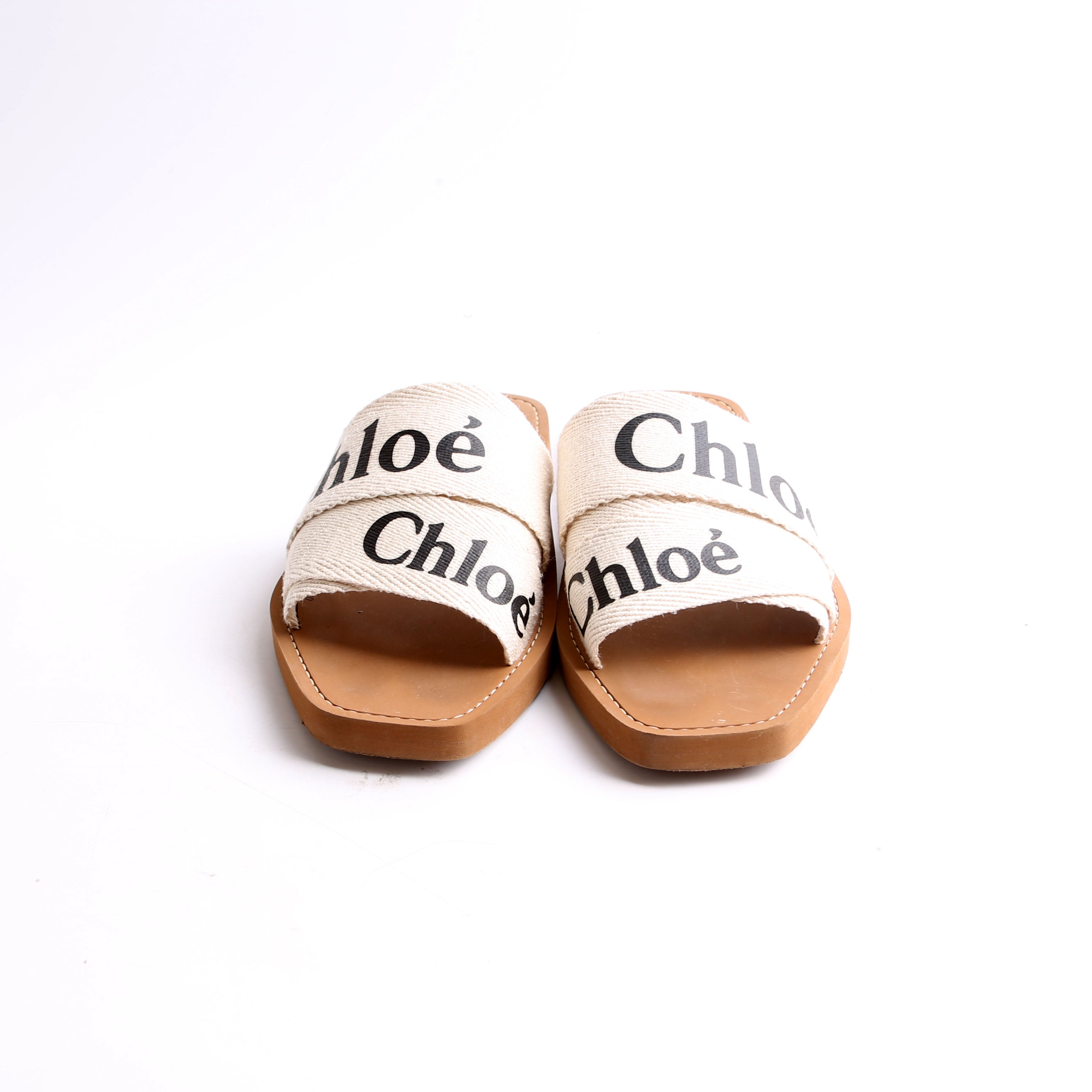 Woody Flat Mules Size 40