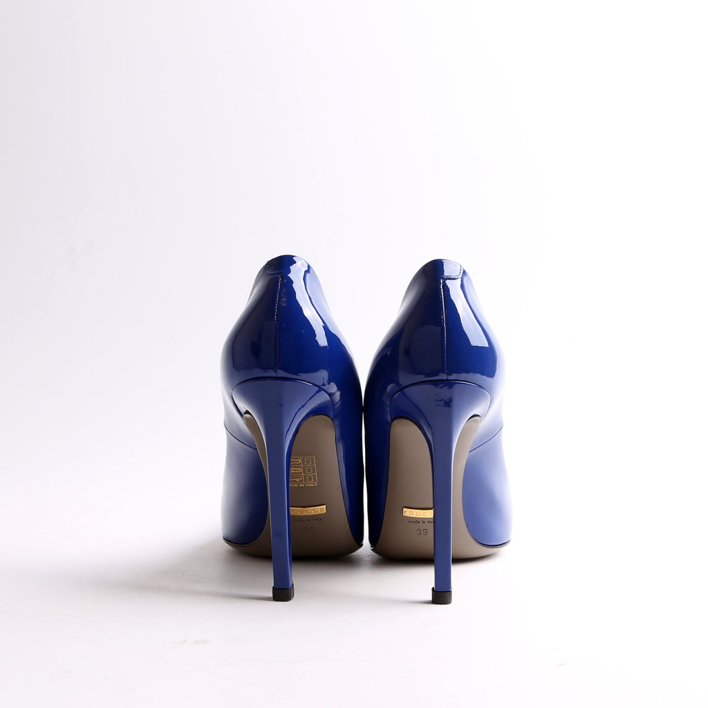 Gucci Patent Leather Pointed Toe Pumps Size 39