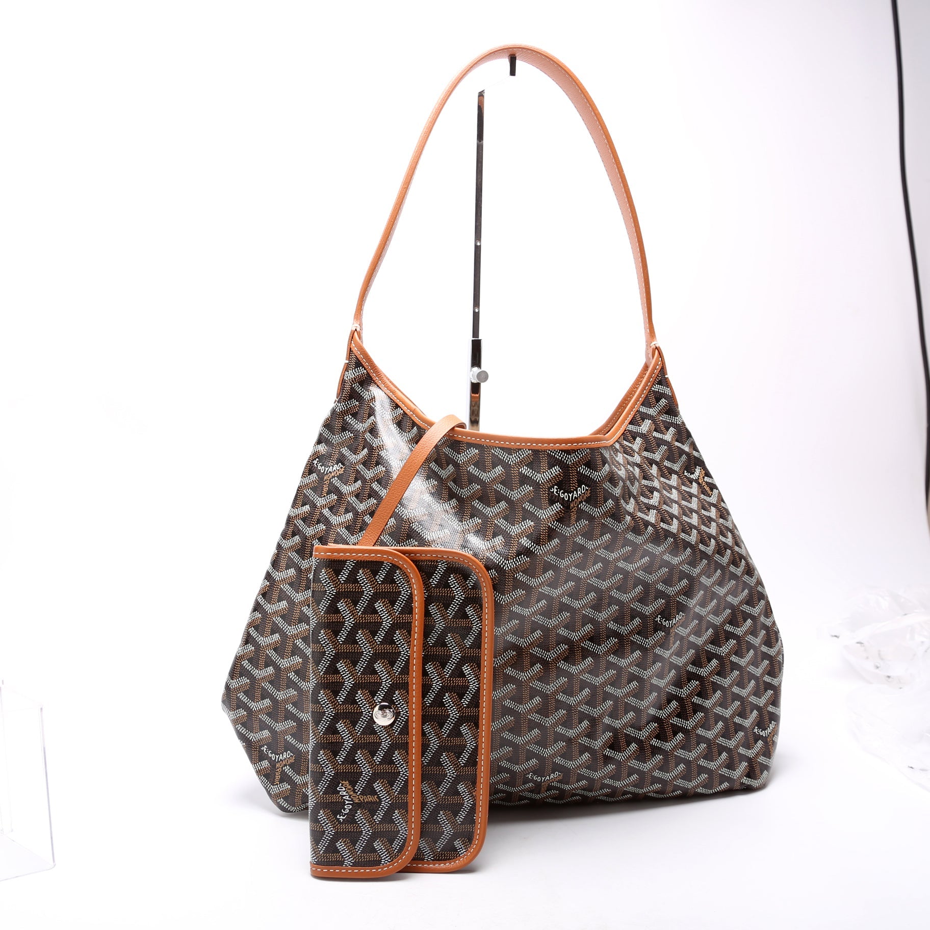 Goyardine Boheme Hobo Black