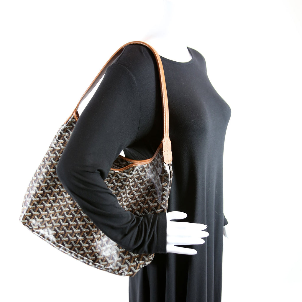 Goyardine Boheme Hobo Black