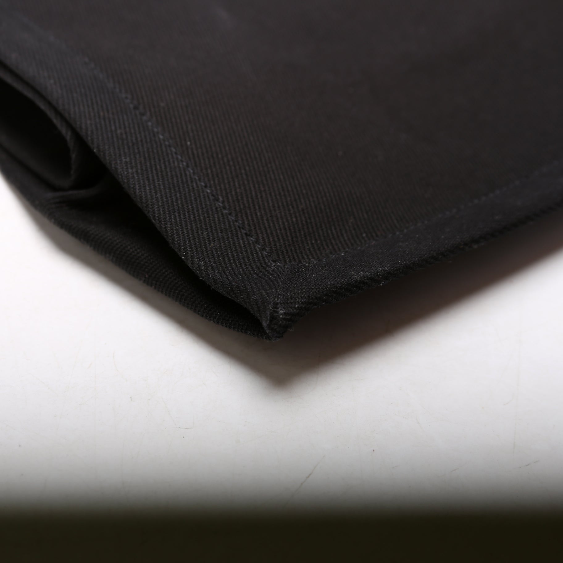 SAINT LAURENT Rive Gauche Vertical Tote Bag Black