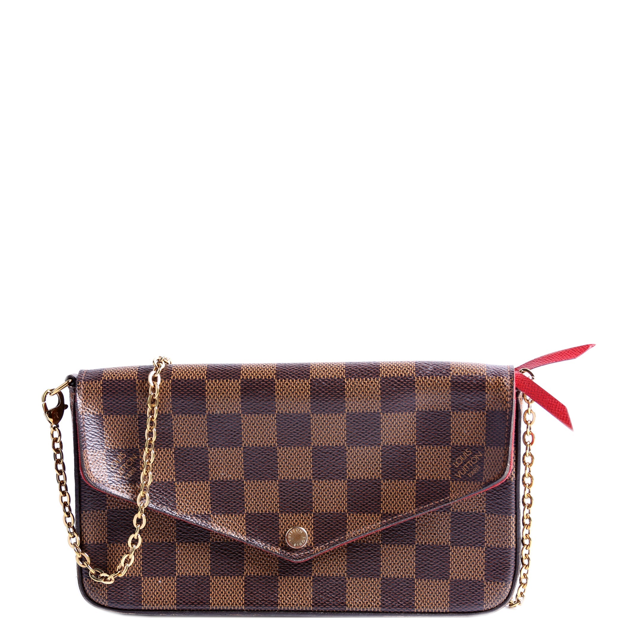Pochette Felicie Damier Ebene