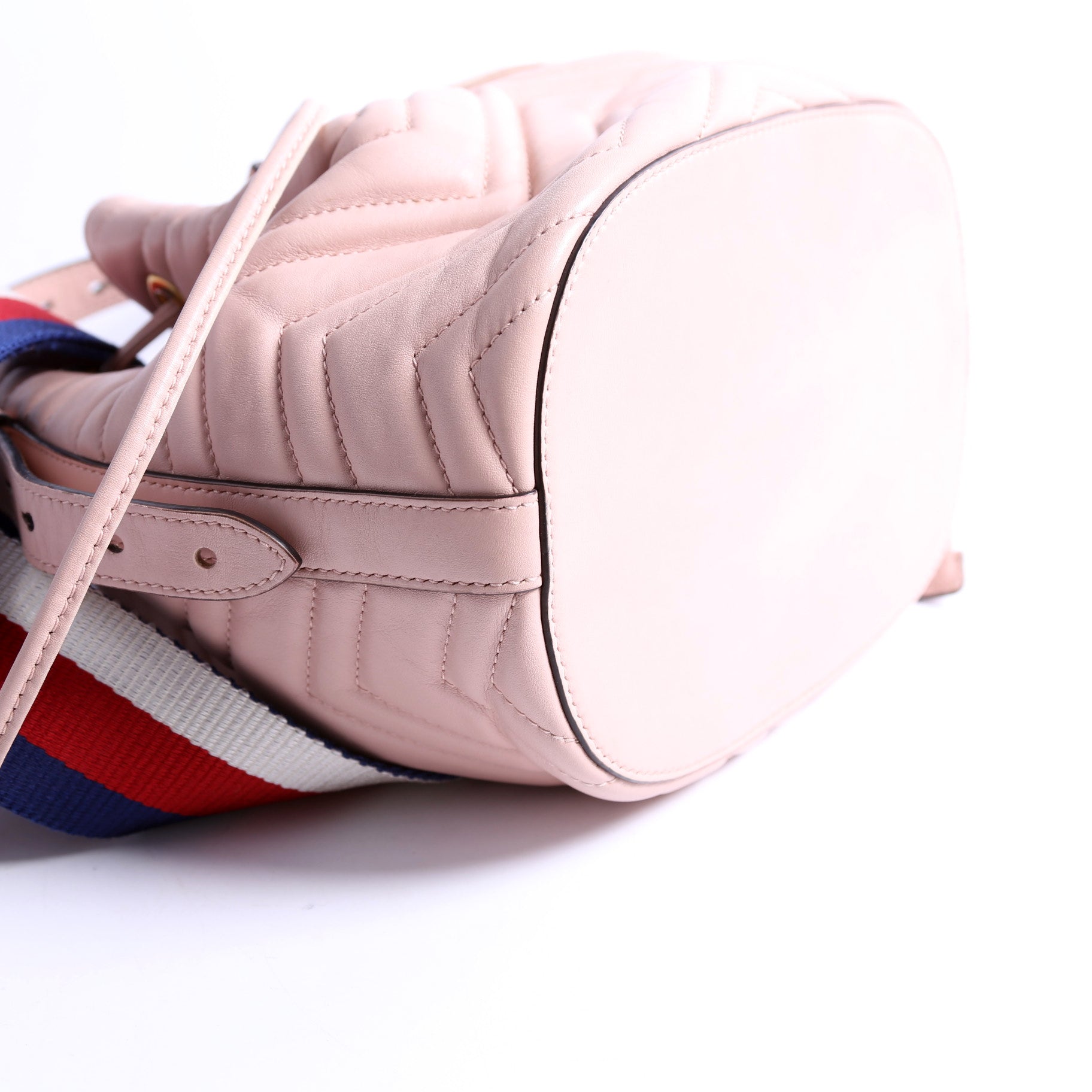 Gucci 476674 GG Marmont Bucket Pink