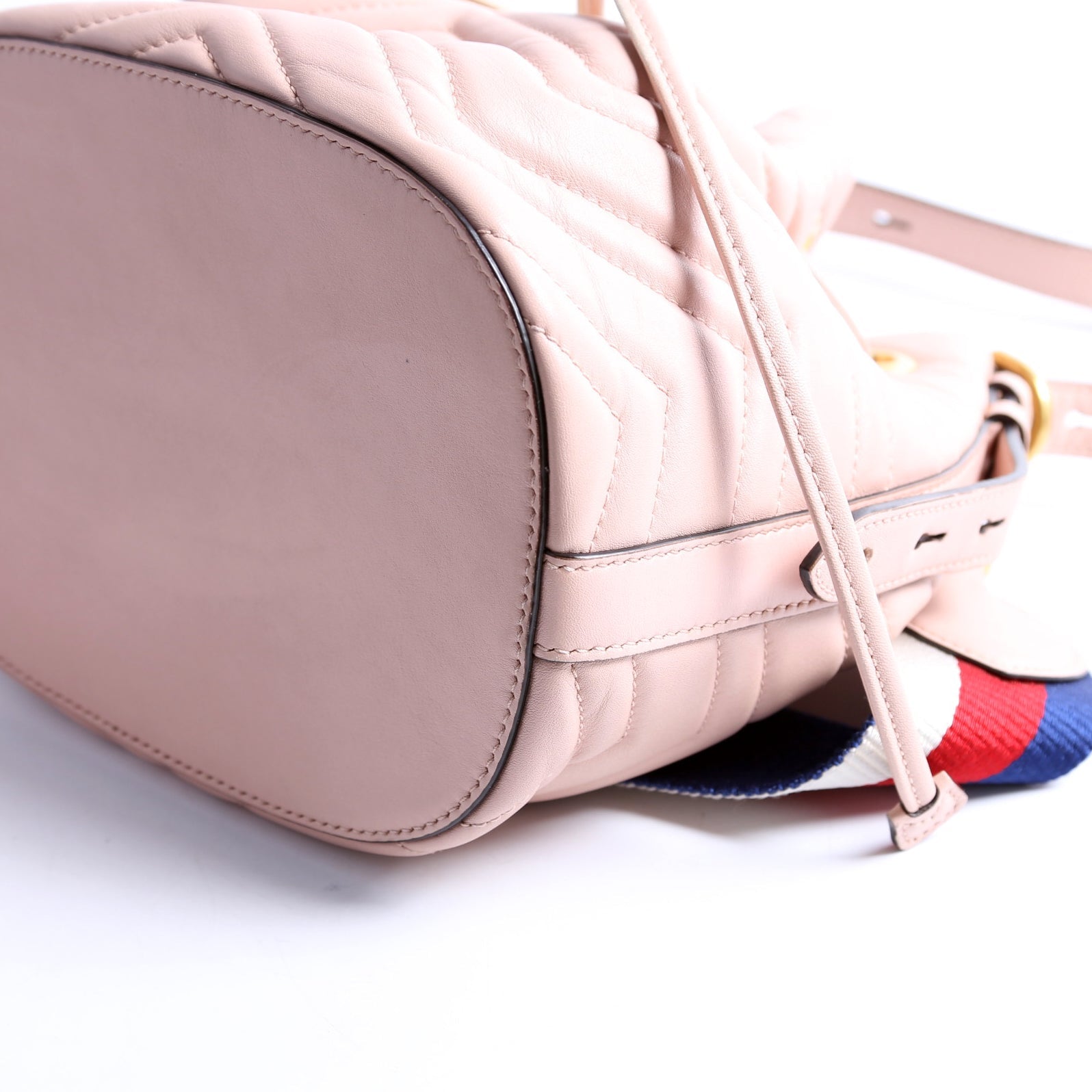 Gucci 476674 GG Marmont Bucket Pink