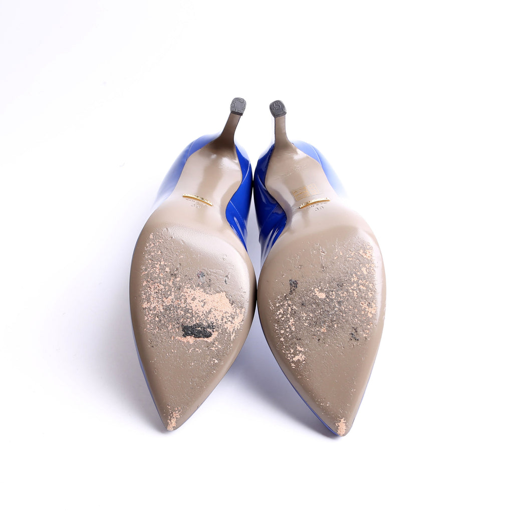 Gucci Patent Leather Pointed Toe Pumps Size 39