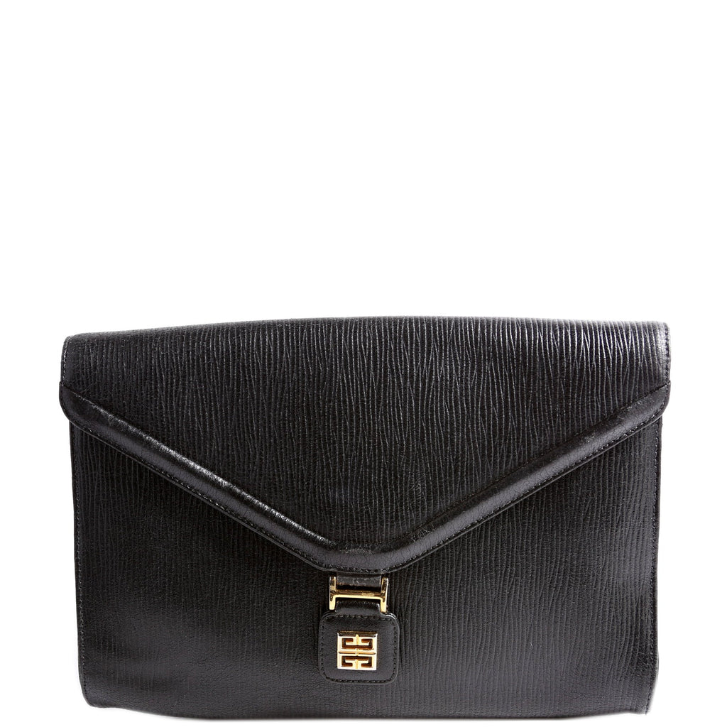 4G Vintage Clutch Black