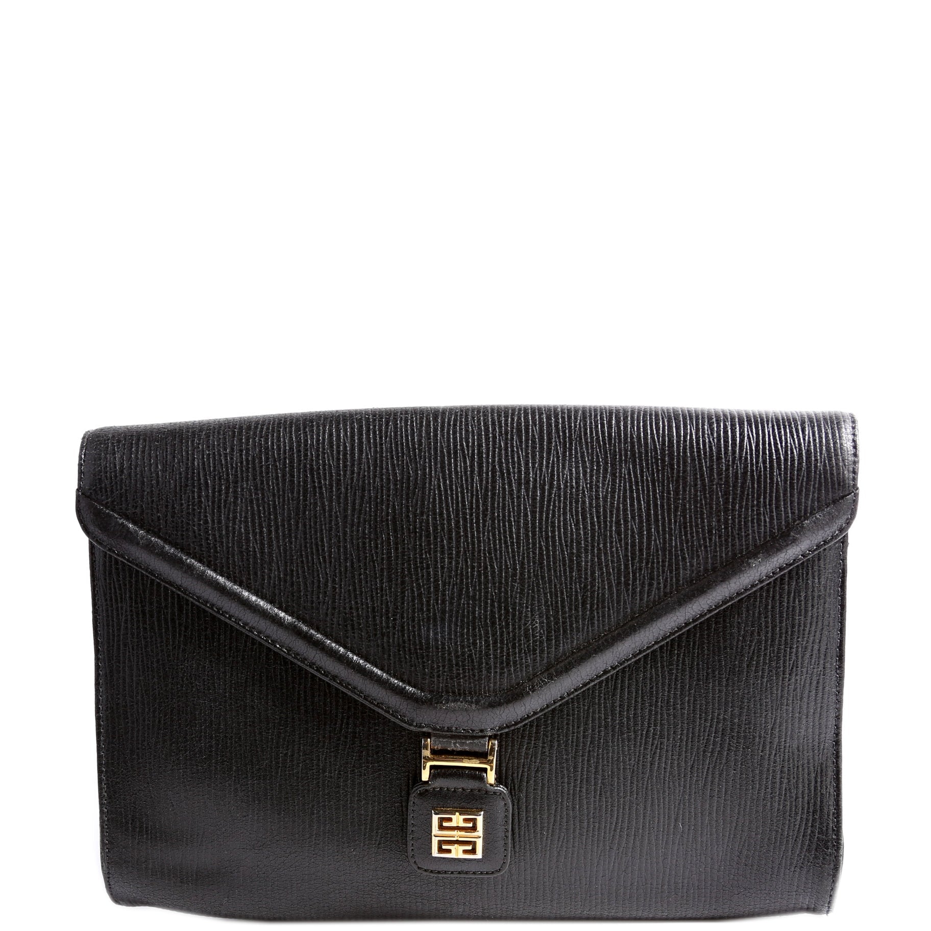 4G Vintage Clutch Black