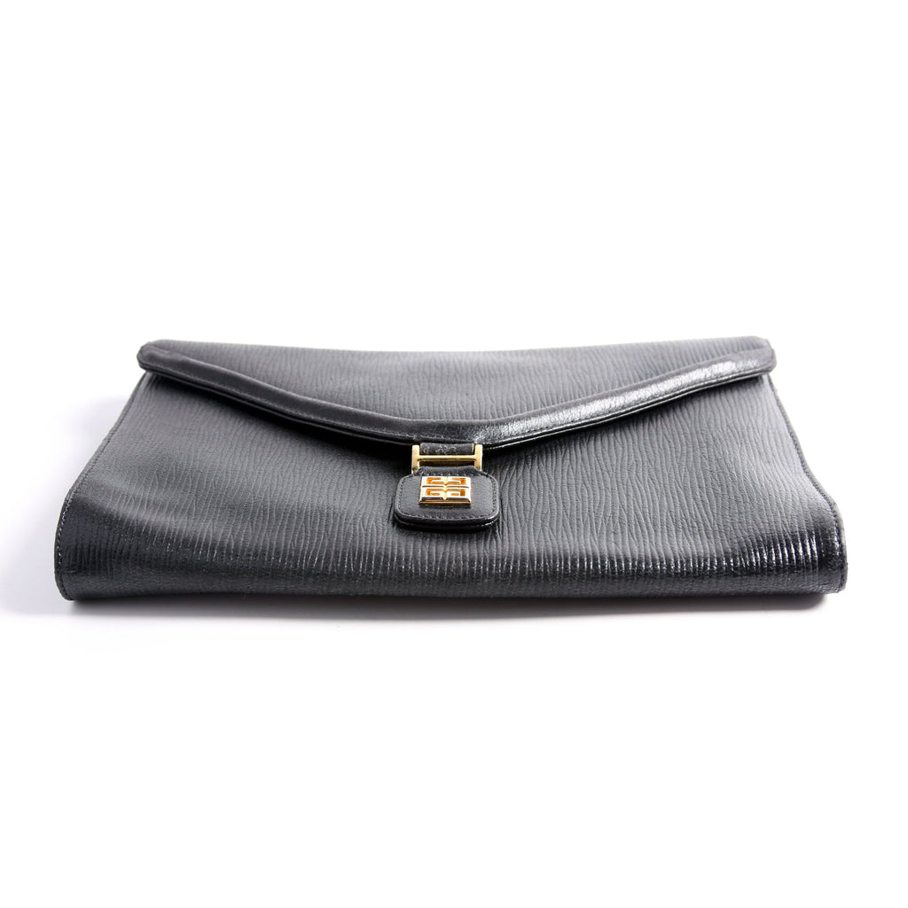 4G Vintage Clutch Black