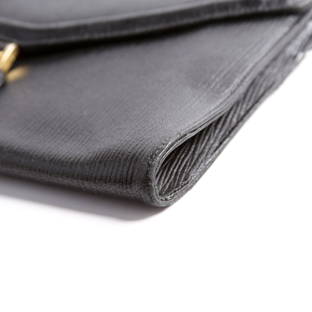 4G Vintage Clutch Black