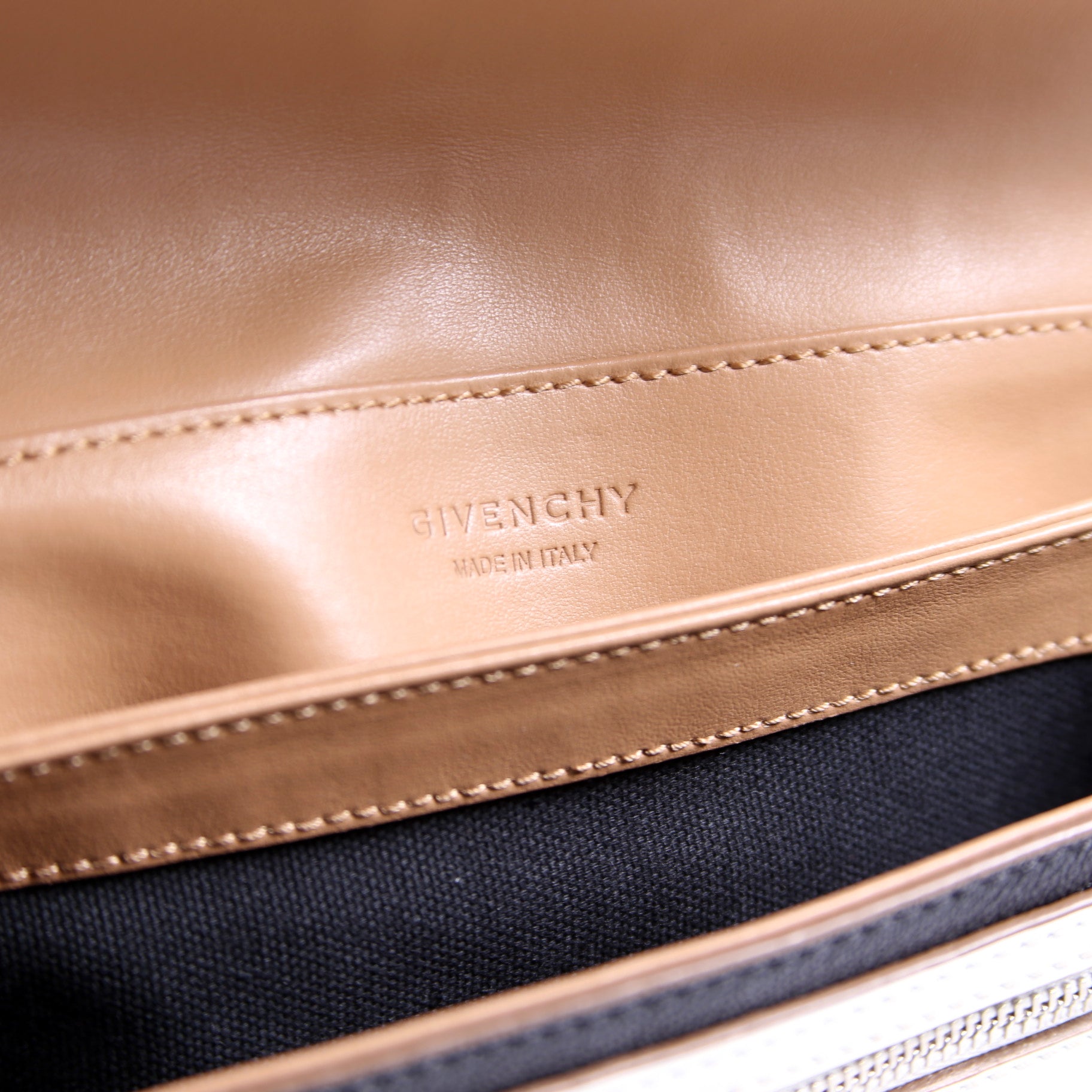 Duetto Leather Crossbody Tan/Black