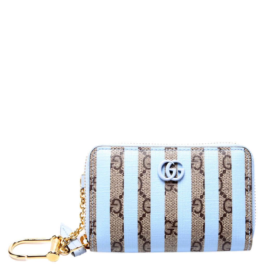 701485 Love Parade Zip Card Case Blue