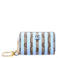 701485 Love Parade Zip Card Case Blue