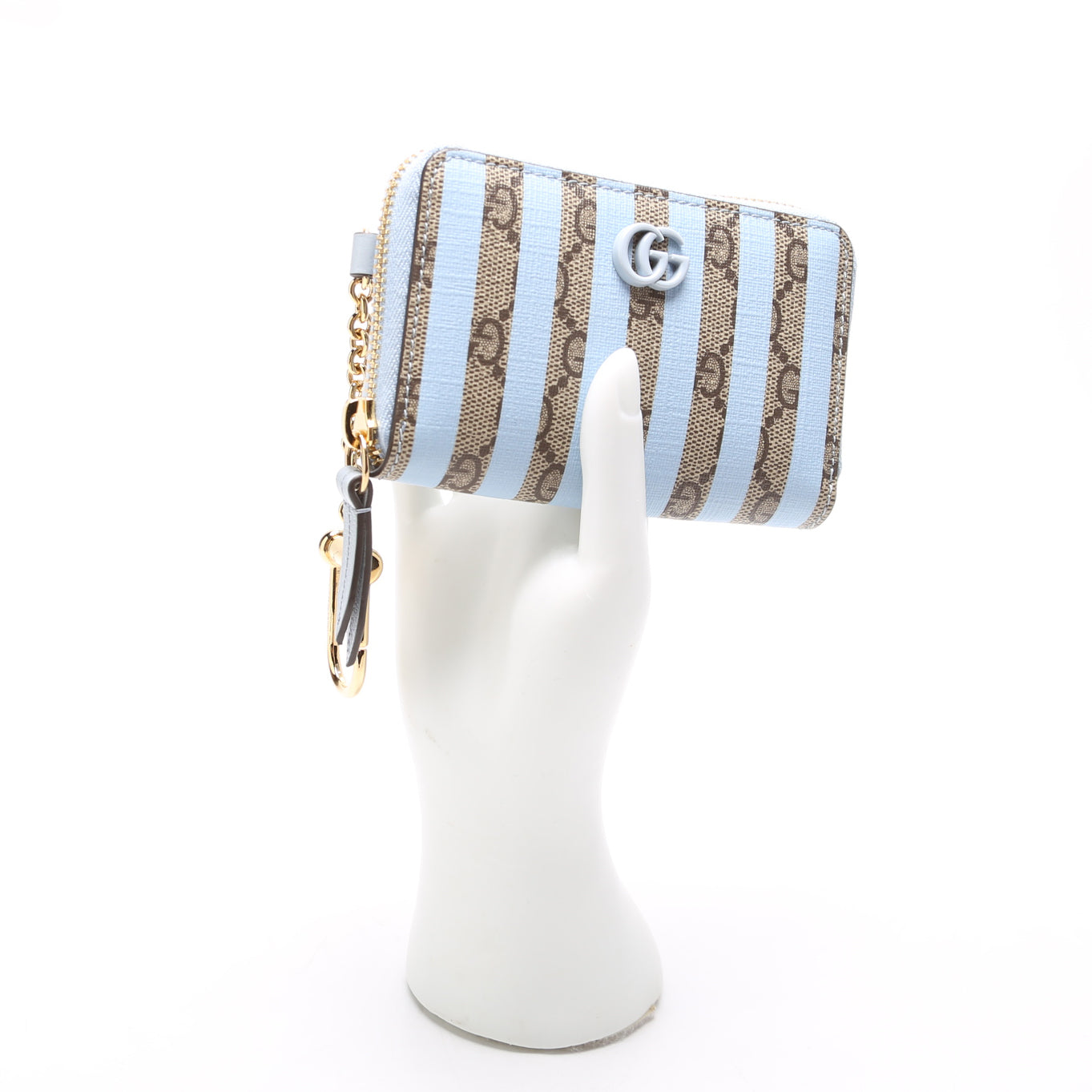 701485 Love Parade Zip Card Case Blue