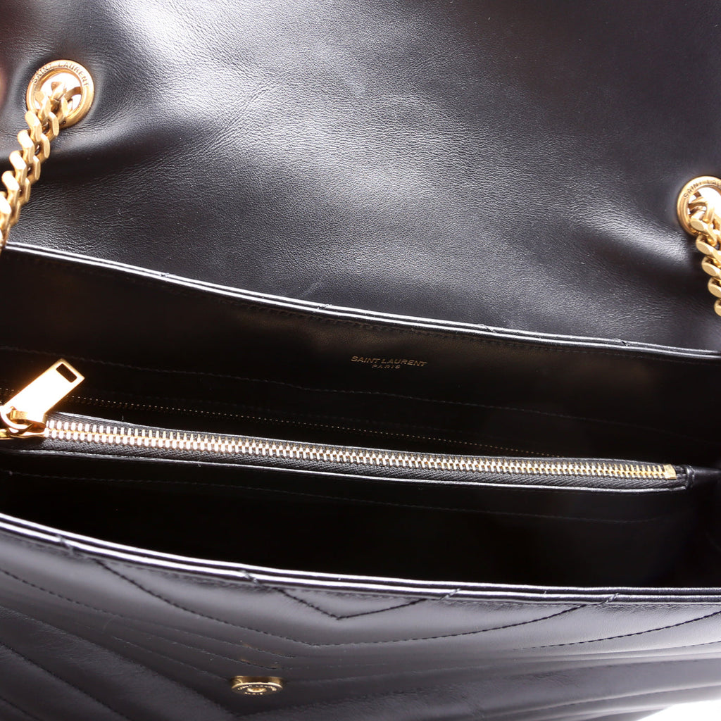 Loulou Satchel Large 574947 Black