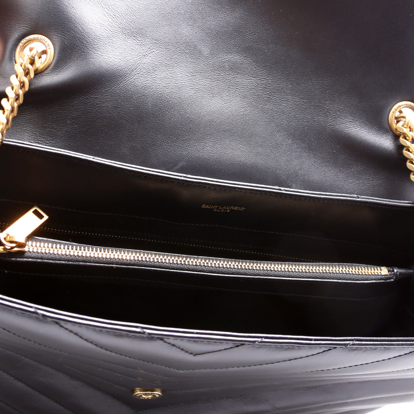 Loulou Satchel Large 574947 Black