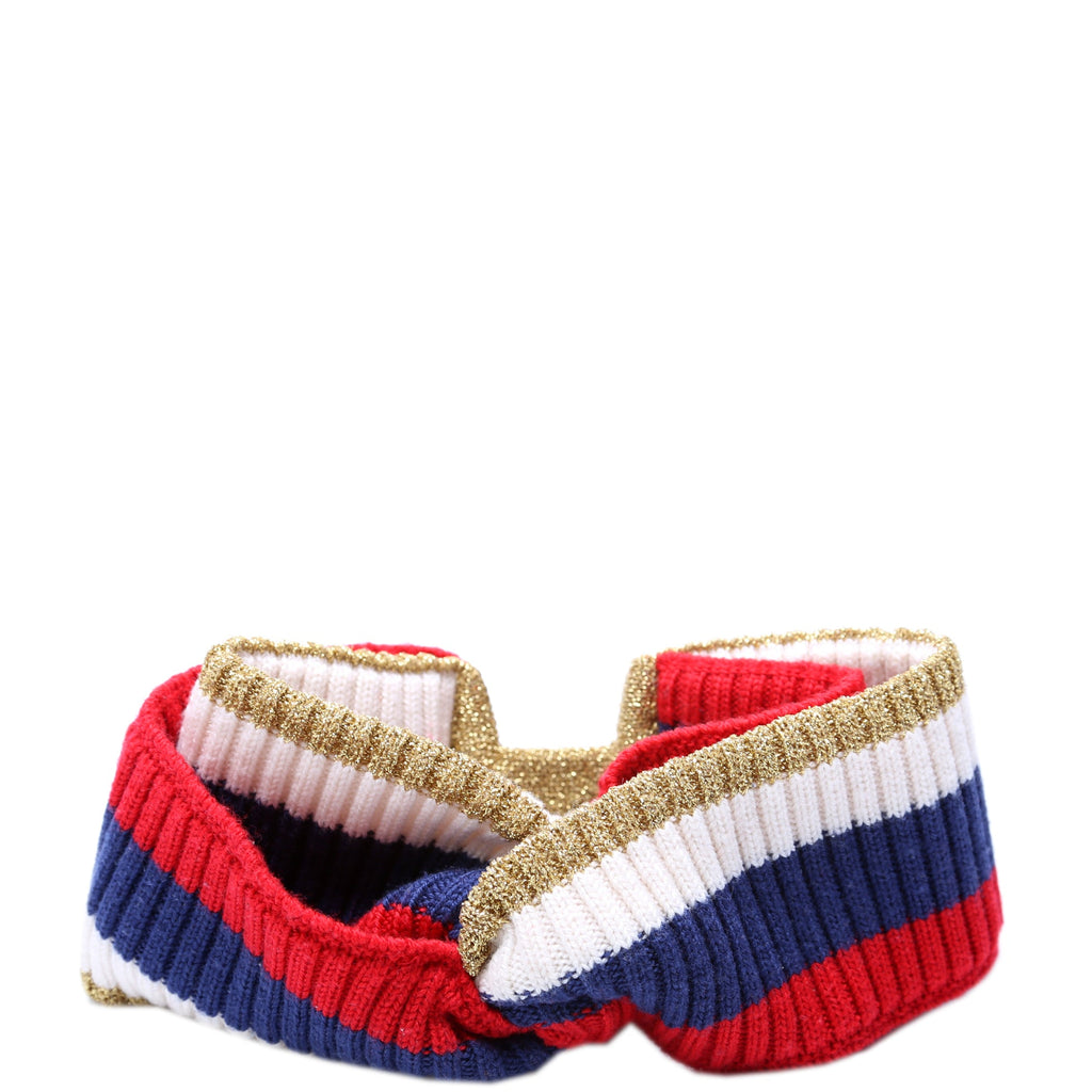Sylvia Knit Web Headband Size M Multicolor