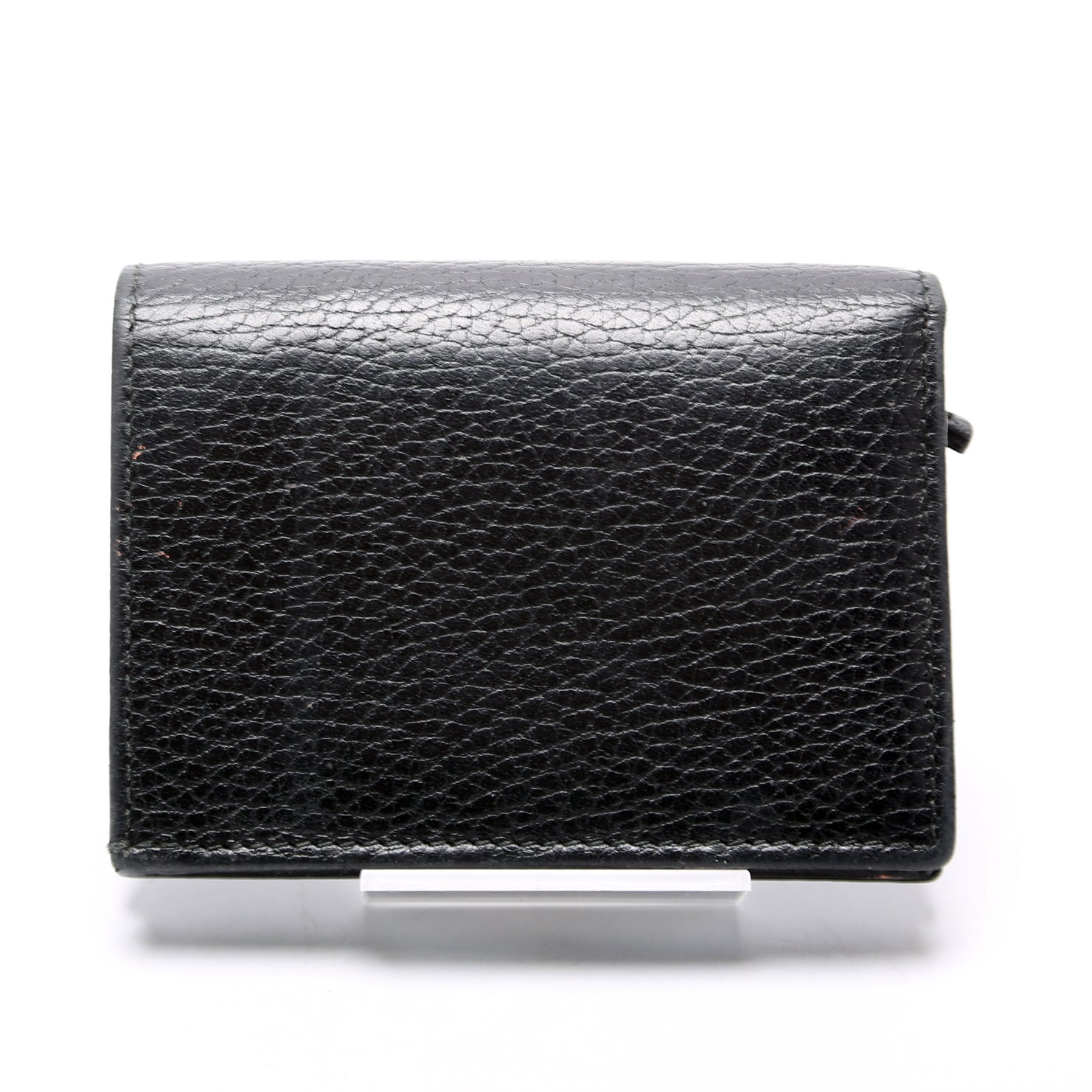 456126 GG Marmont Card Case Black