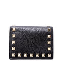 Rockstud Coin Card Case Black