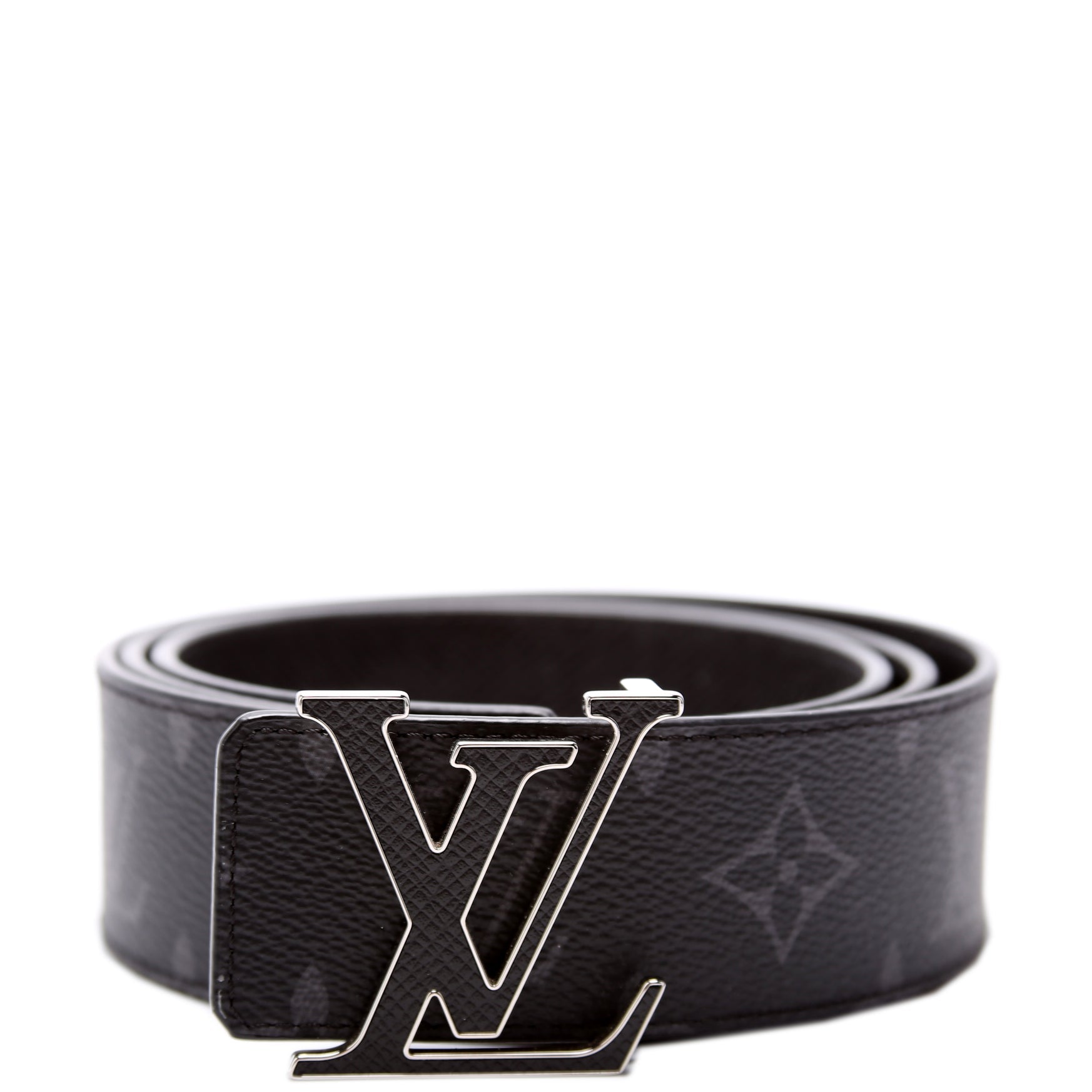 LV Taiga Initiales 40MM Reversible Leather/Eclipse Belt Size 90/36