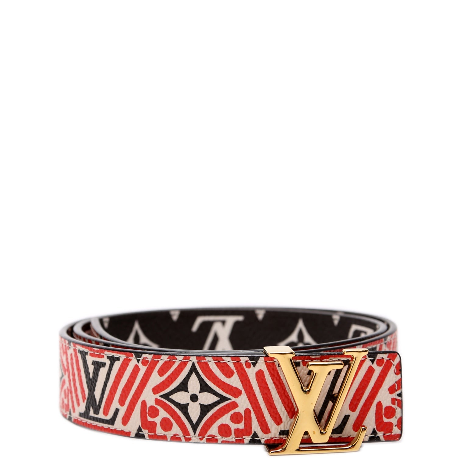 Crafty Iconic 30MM Reversible Belt Size 85/32 Red/Black