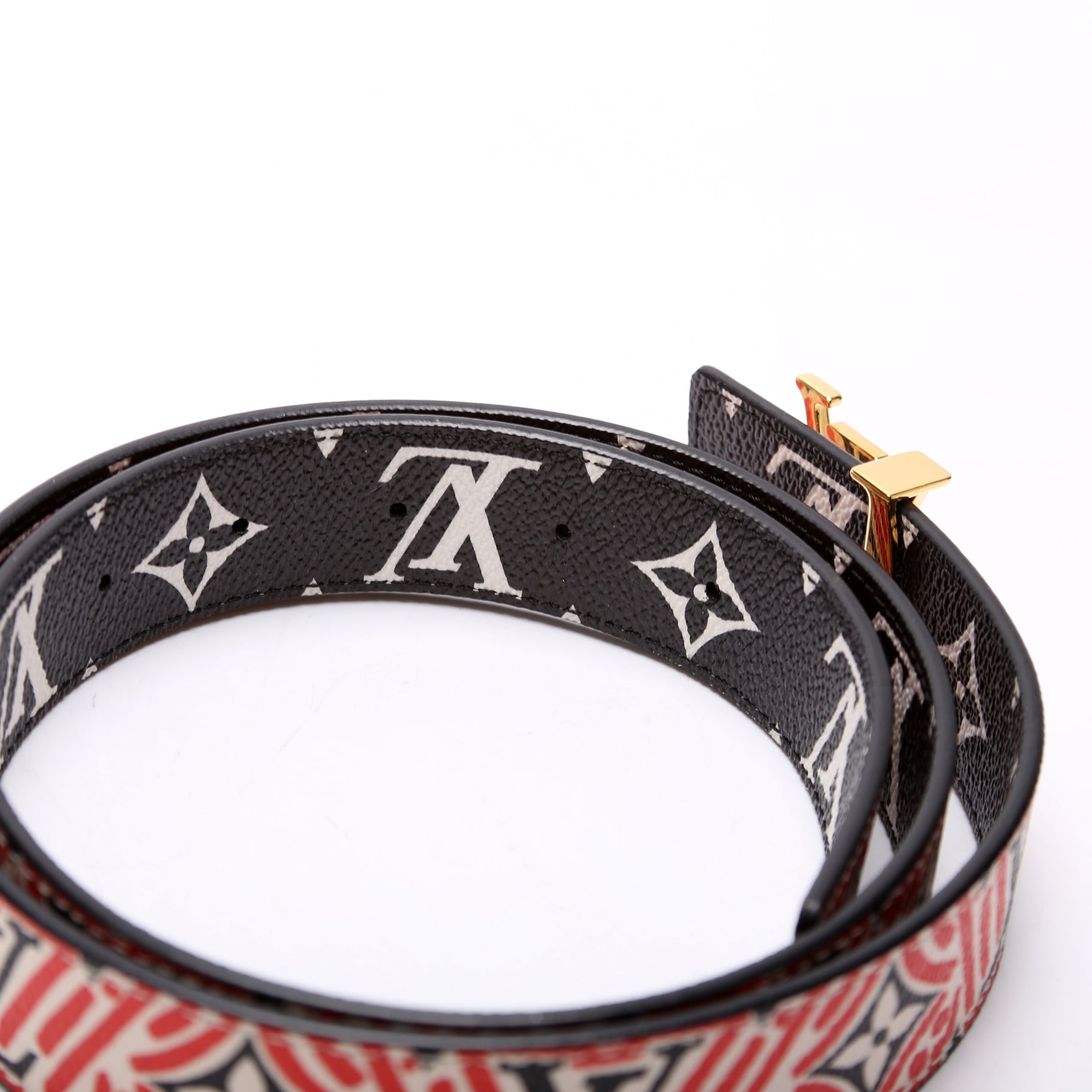 Crafty Iconic 30MM Reversible Belt Size 85/32 Red/Black