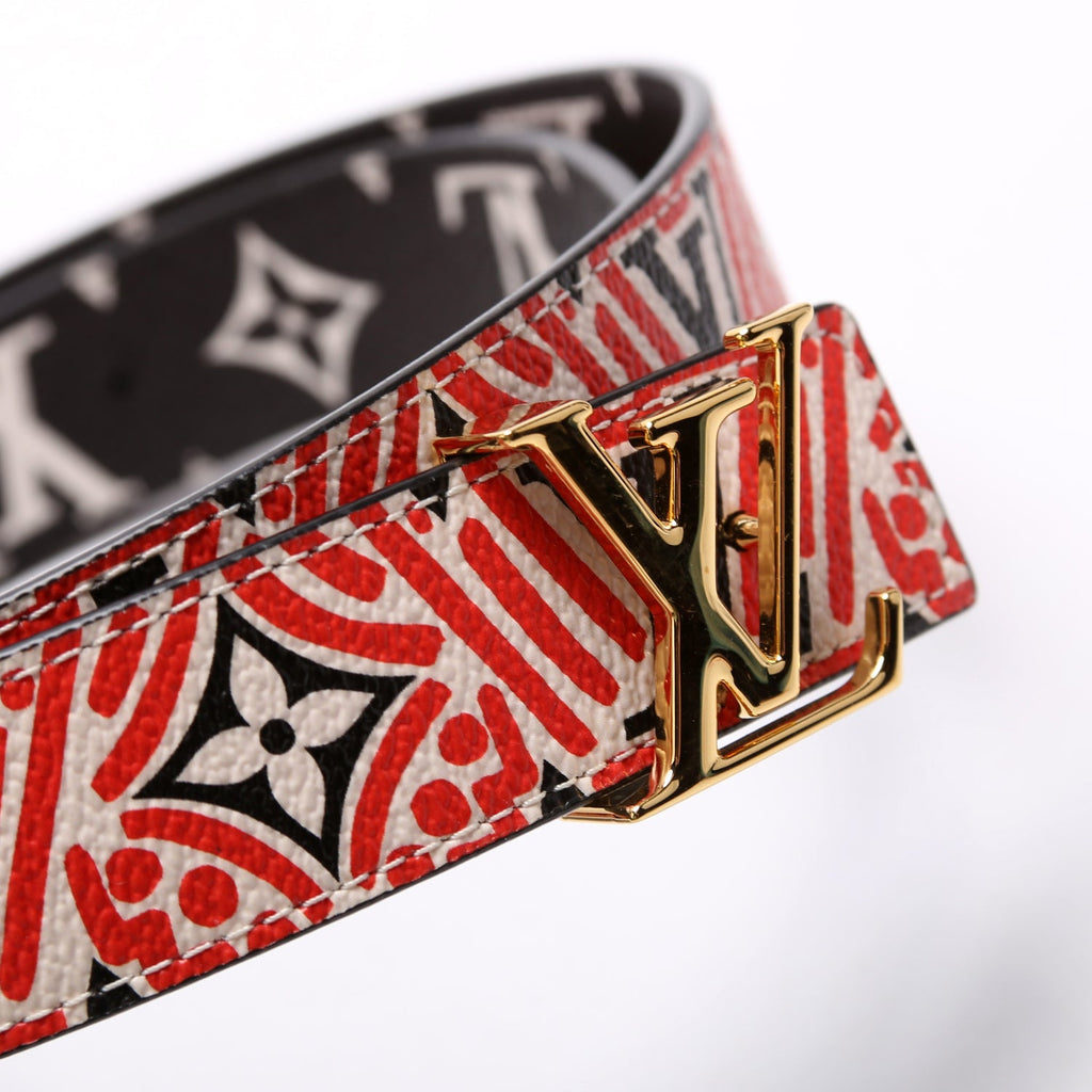Crafty Iconic 30MM Reversible Belt Size 85/32 Red/Black