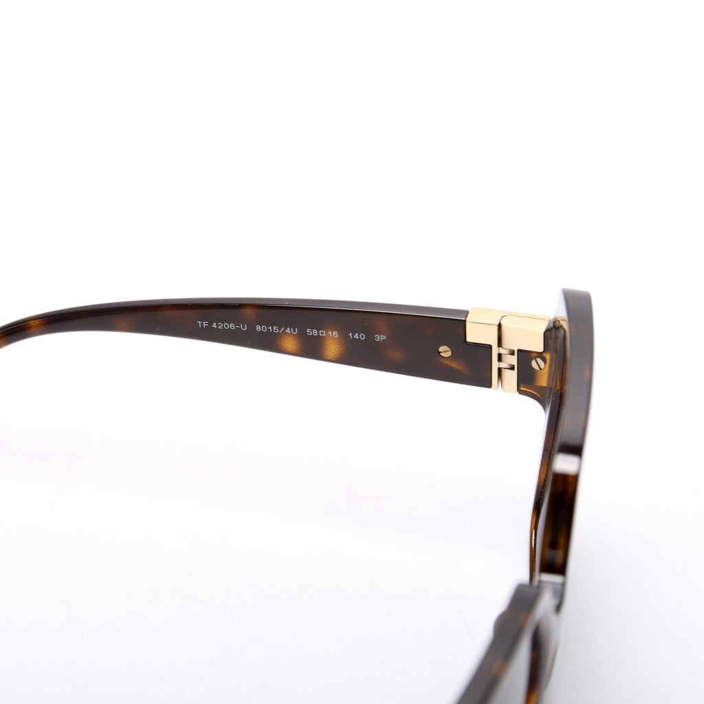 TF 4206U Polarized Square Sunglasses Brown