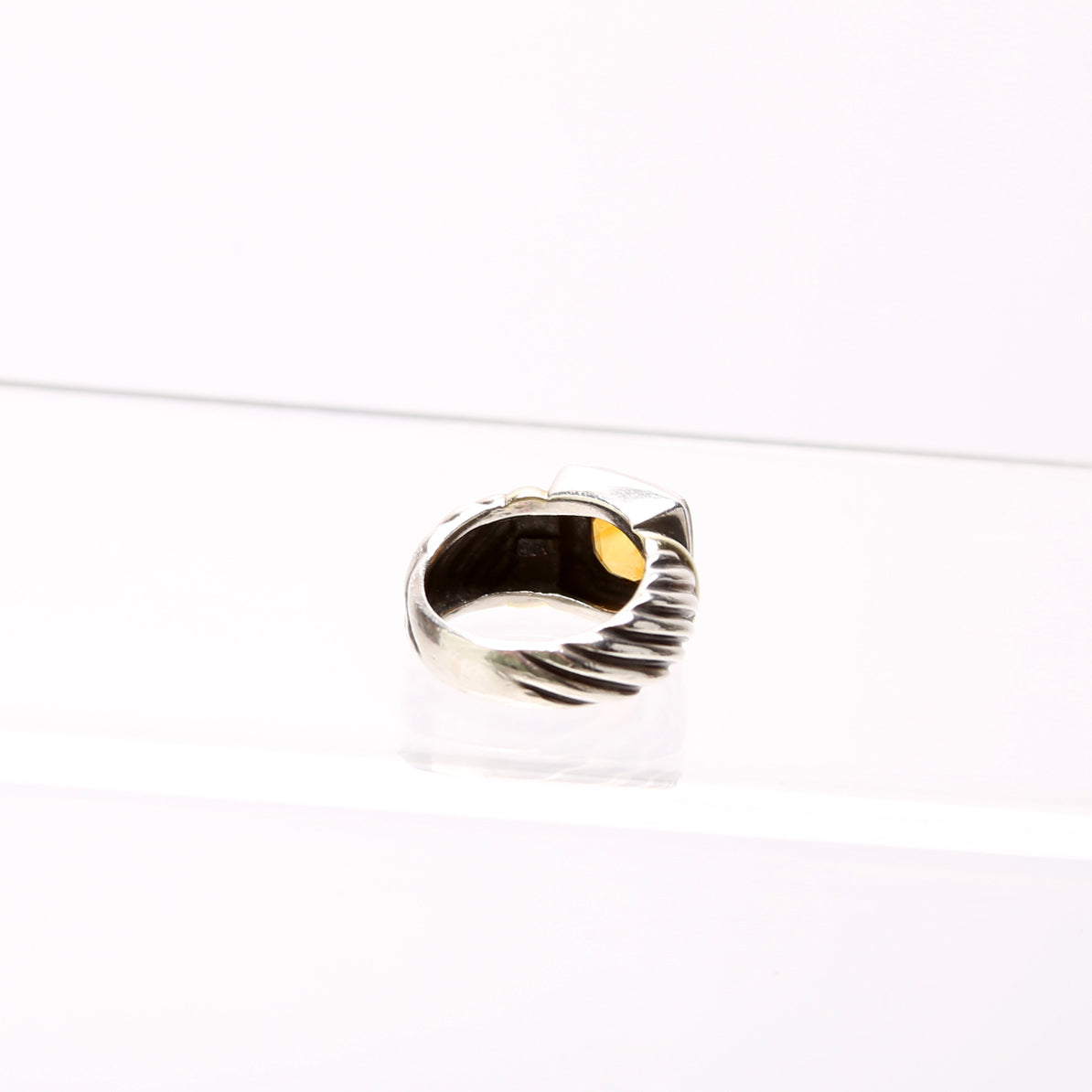 Noblesse 925/585/Citrine Ring Size 5