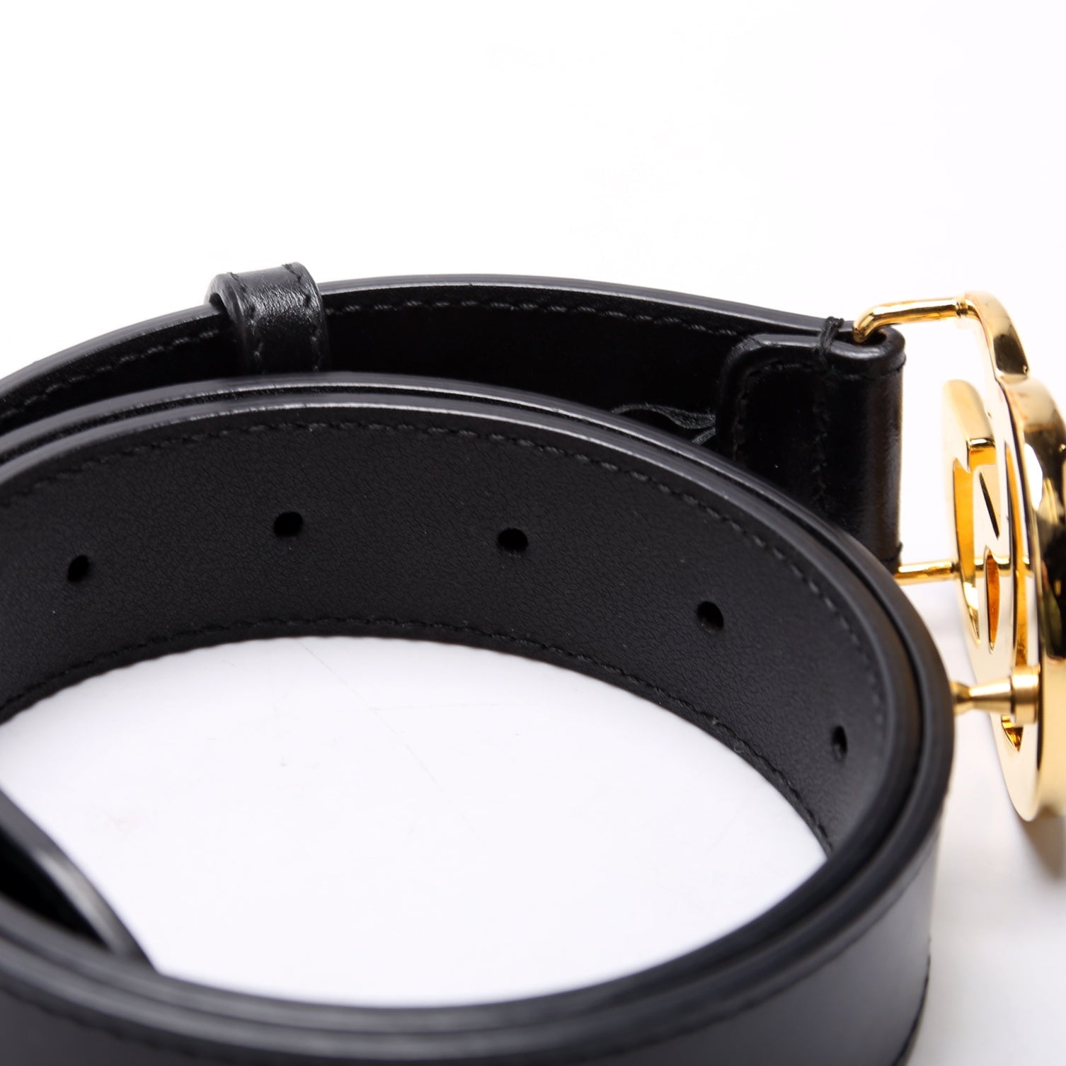 414516 GG Marmont Belt Size 75/30 Black
