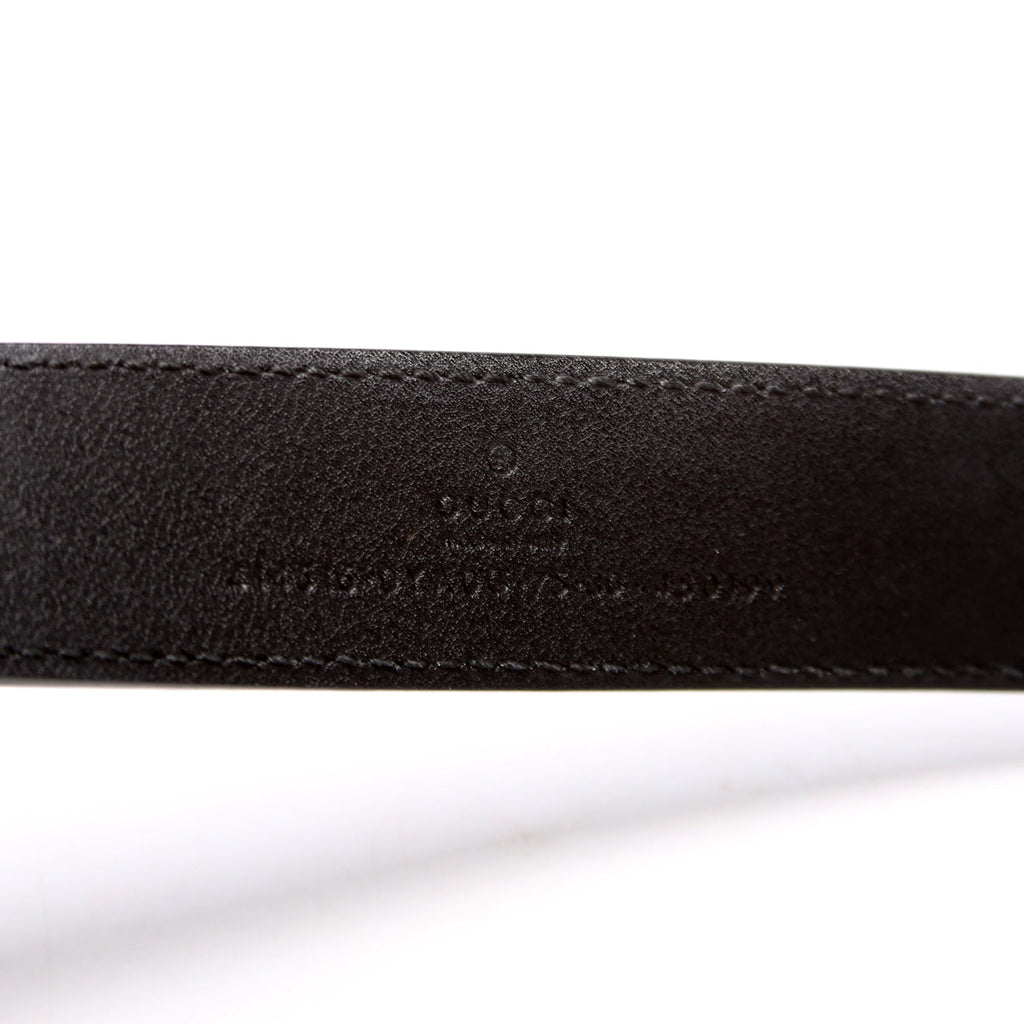 414516 GG Marmont Belt Size 75/30 Black