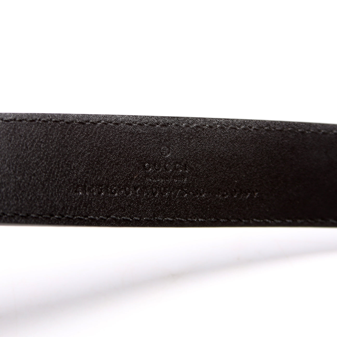 414516 GG Marmont Belt Size 75/30 Black