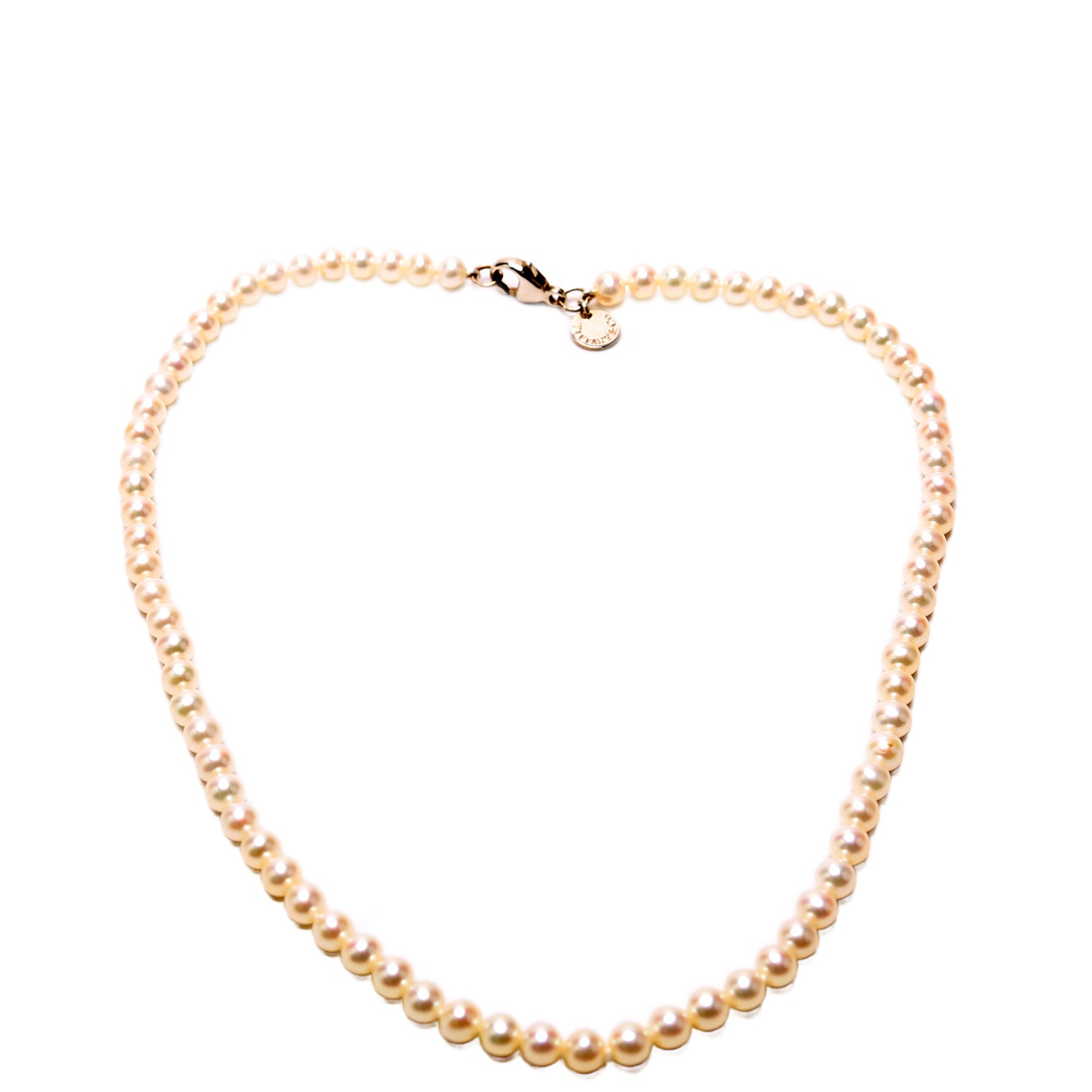 Ziegfeld 5MM Pearl Necklace 925