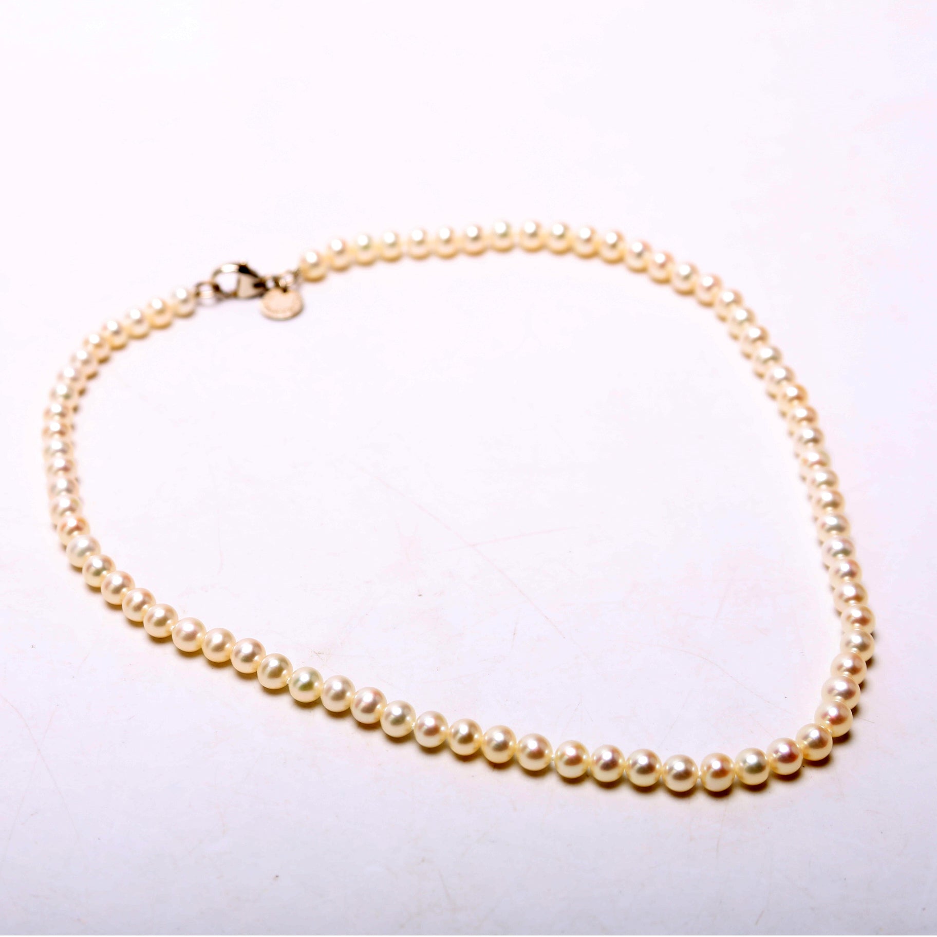 Ziegfeld 5MM Pearl Necklace 925