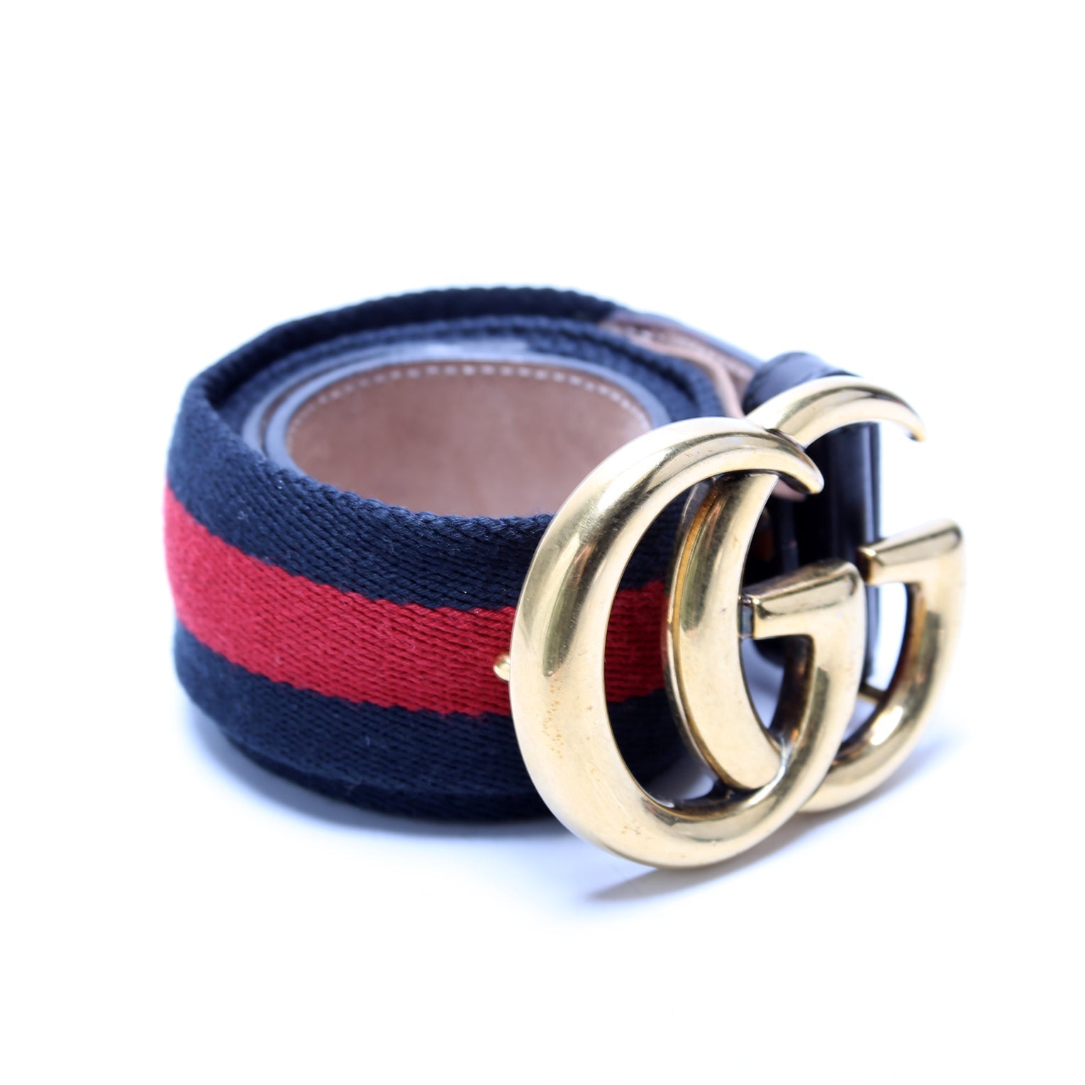 409416 Web Canvas Belt Size 90/35 Navy/Red
