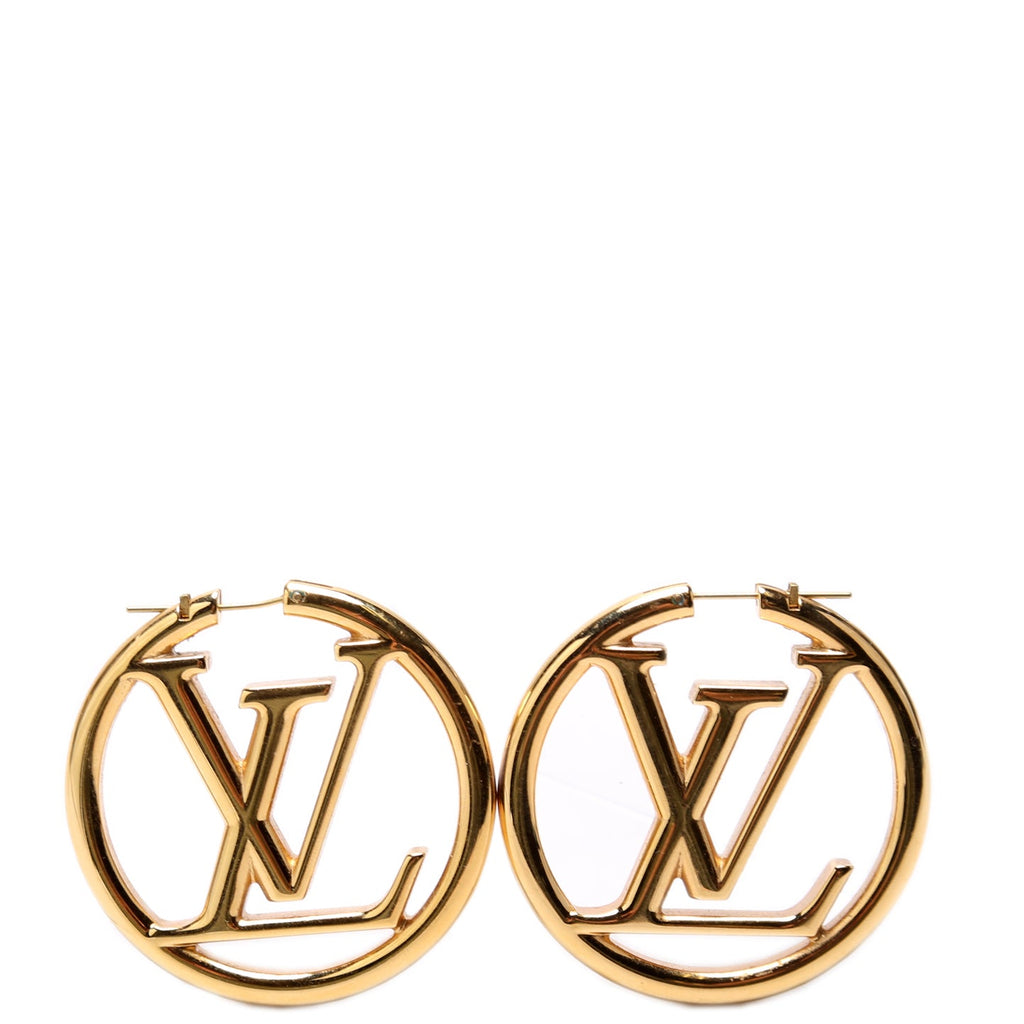 Louise Hoop GM Earrings Gold